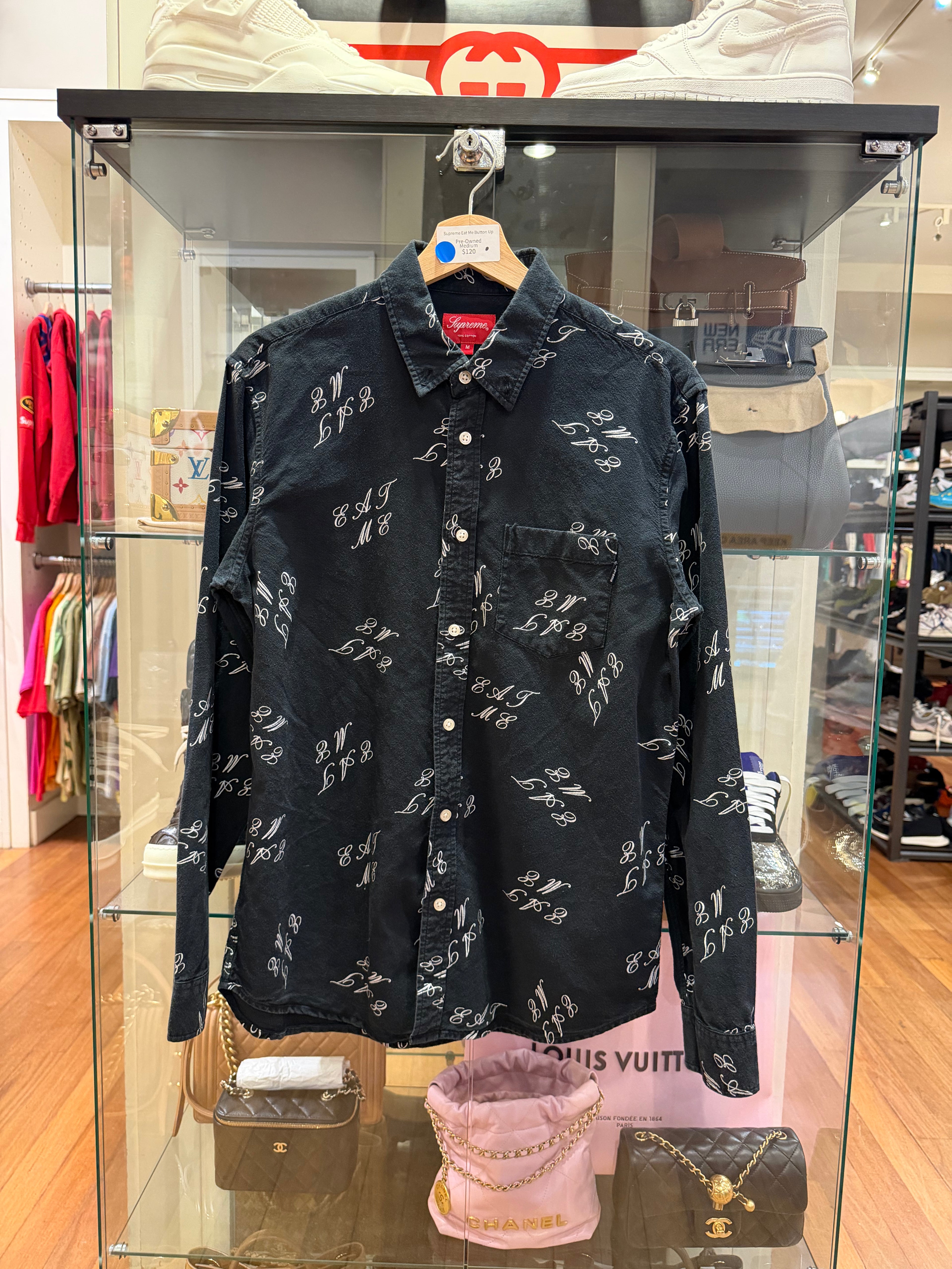 Supreme Eat Me Button Up