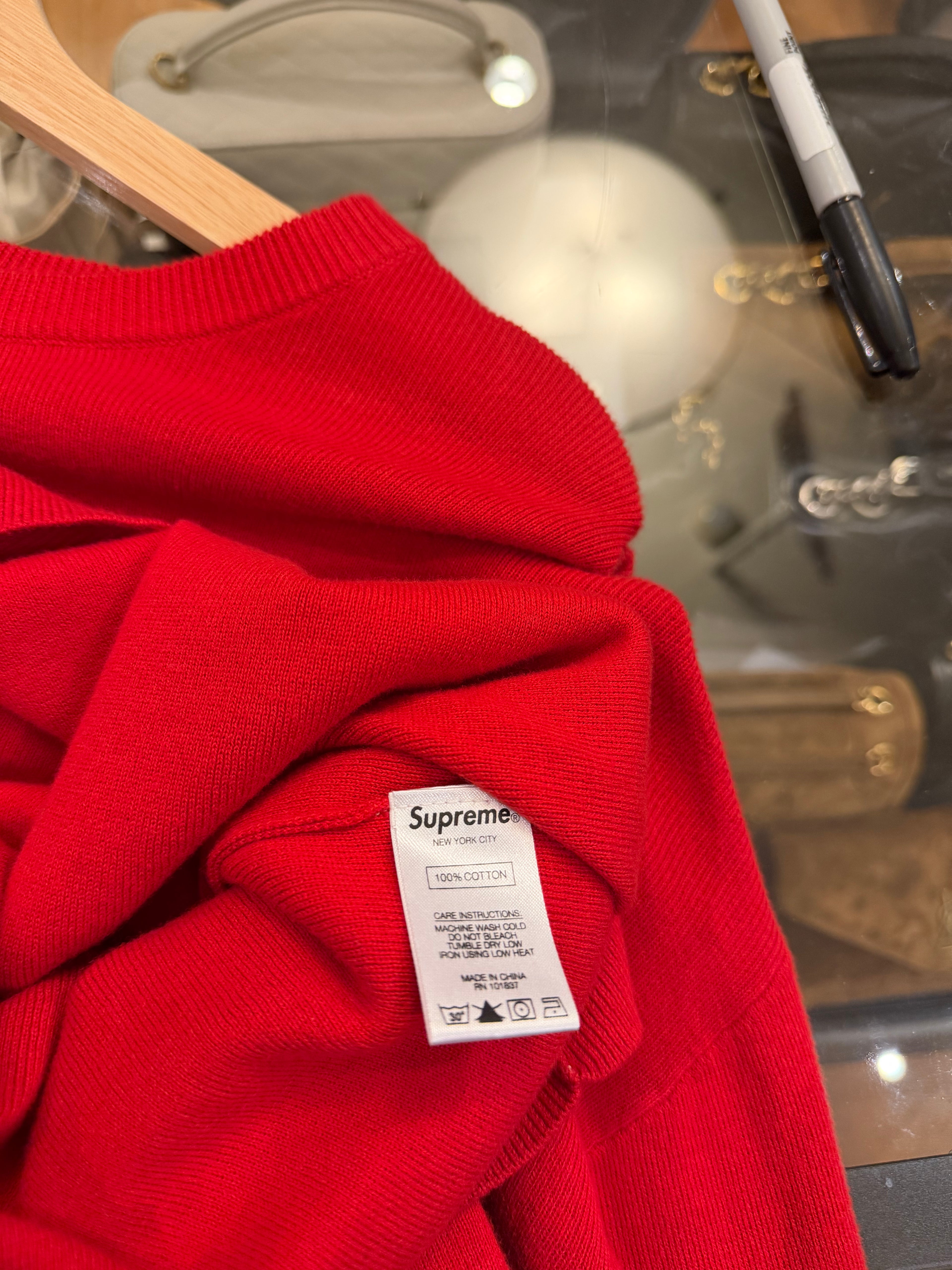 Supreme Racing Sweater -
Red