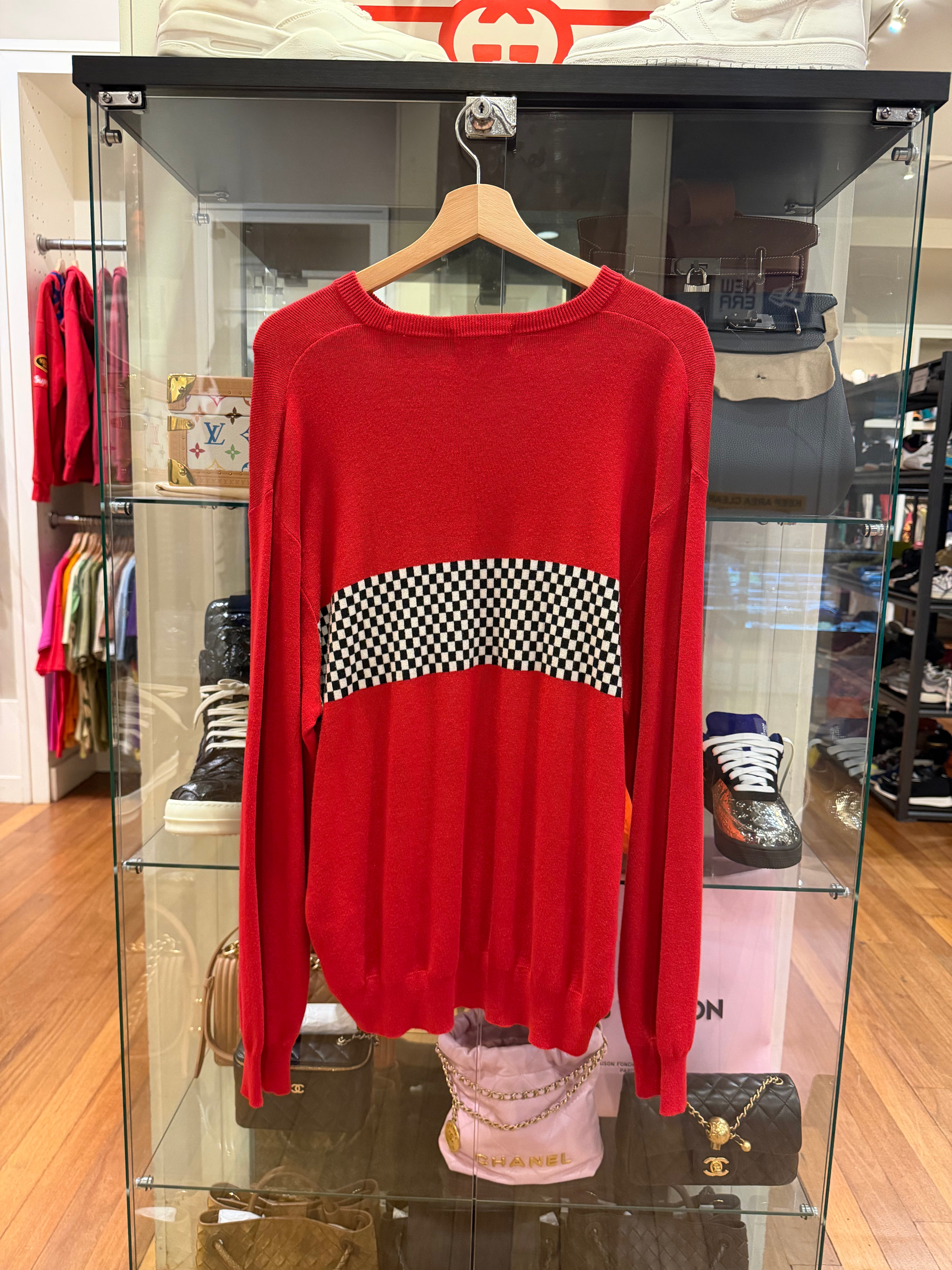 Supreme Racing Sweater -
Red