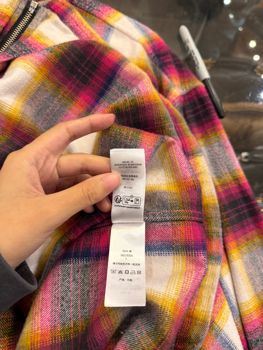 Supreme Shadow Plaid
Flannel Zip Up