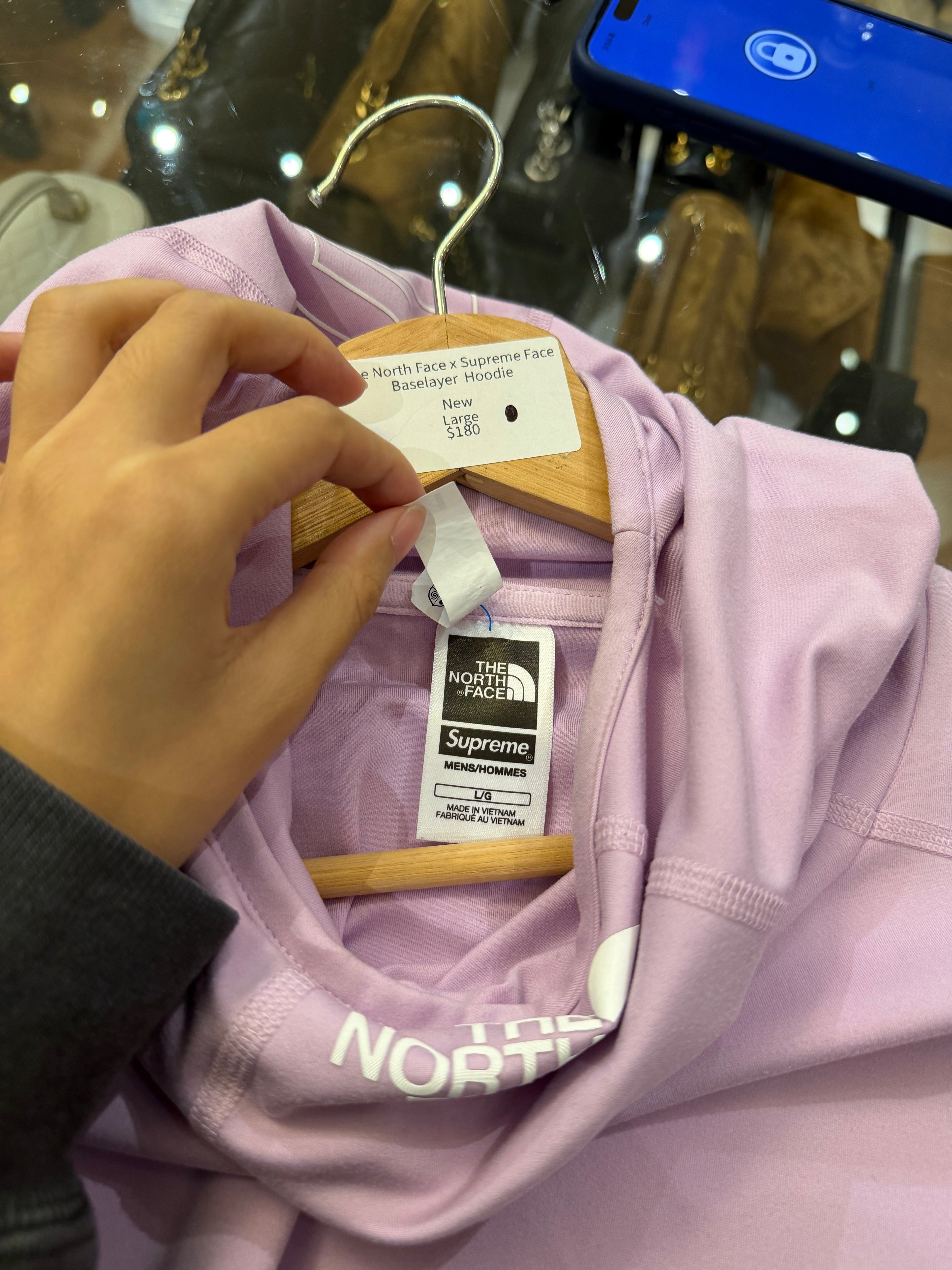 The North Face x Supreme Face
Baselayer Hoodie