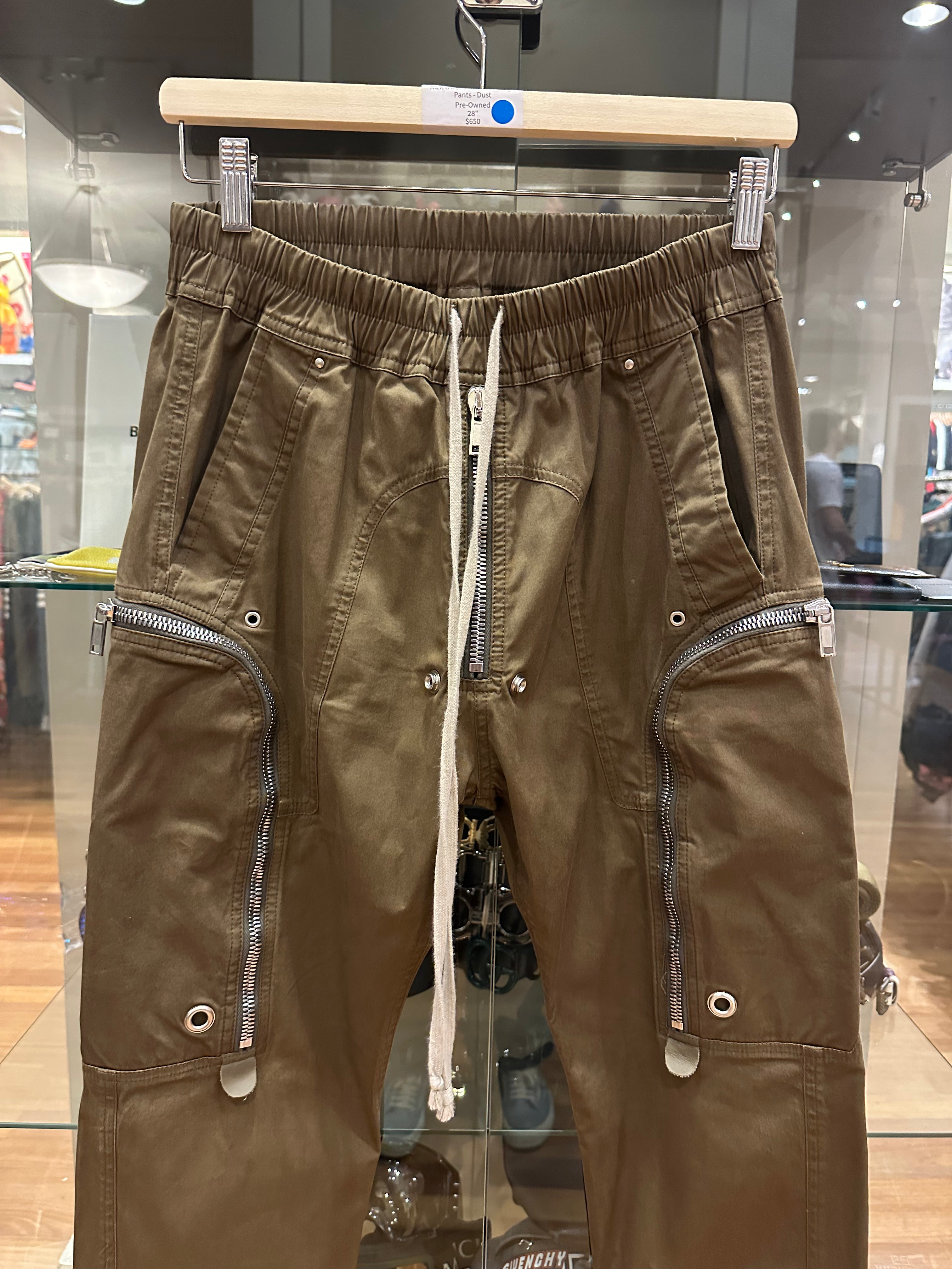 Rick Owens Bauhaus Cargo Pants