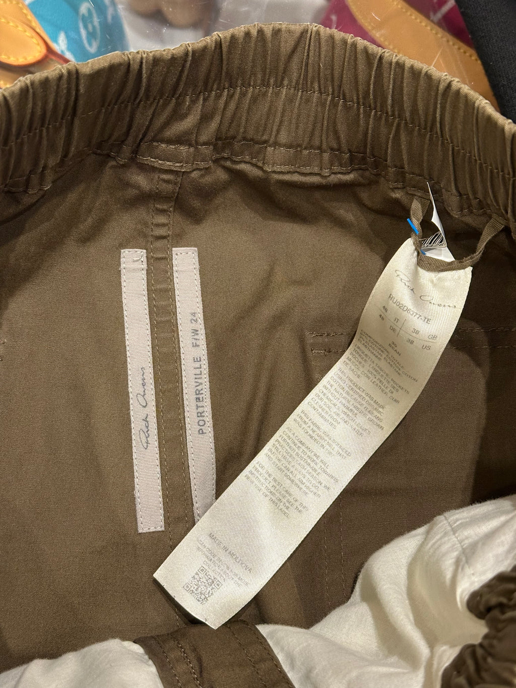 Rick Owens Bauhaus Cargo Pants