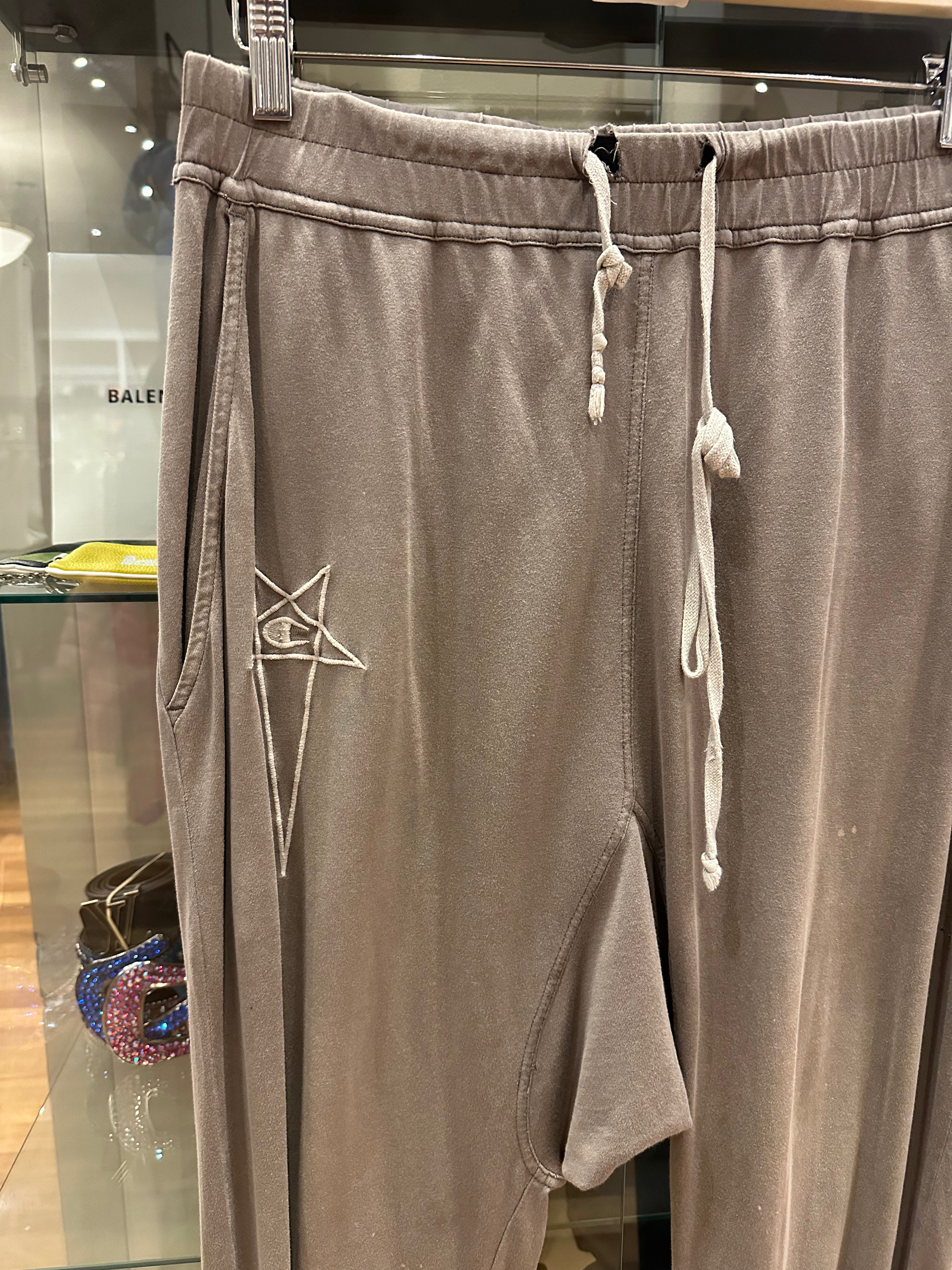 Rick Owen x Champion Prisoner Drawstring Pants
