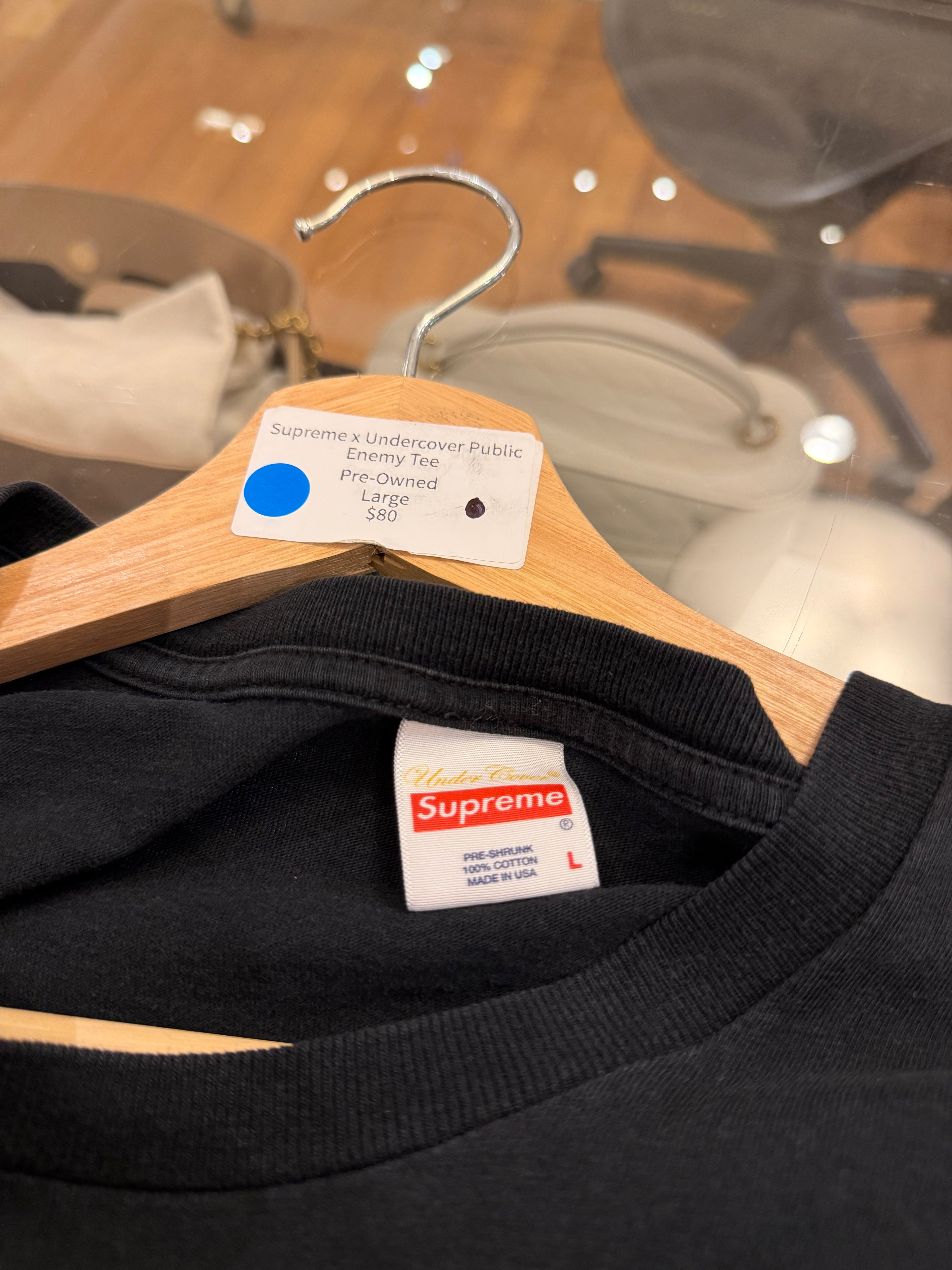 Supreme x Undercover Public
Enemy Tee