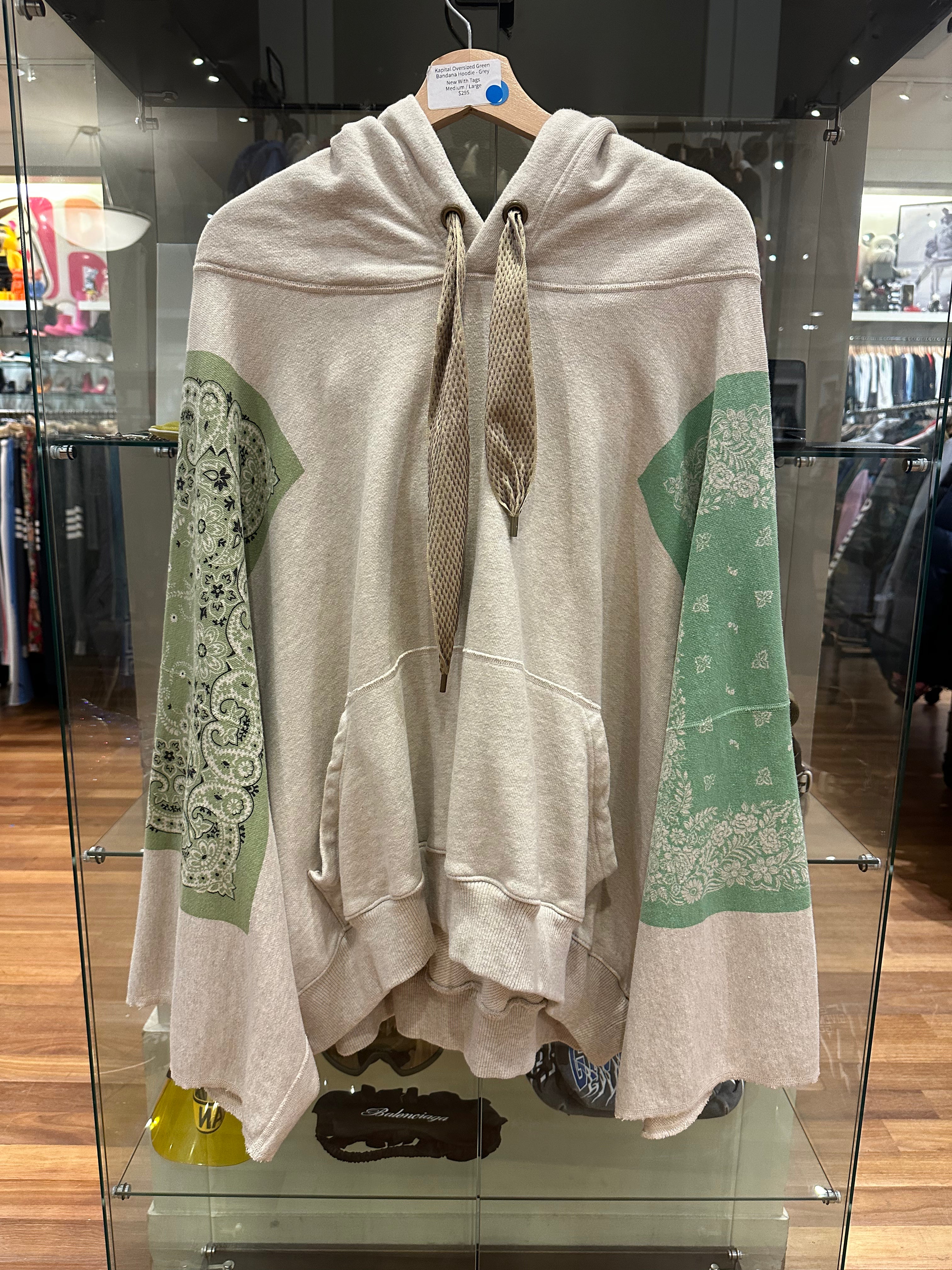 Kapital Oversized Bandana Hoodie