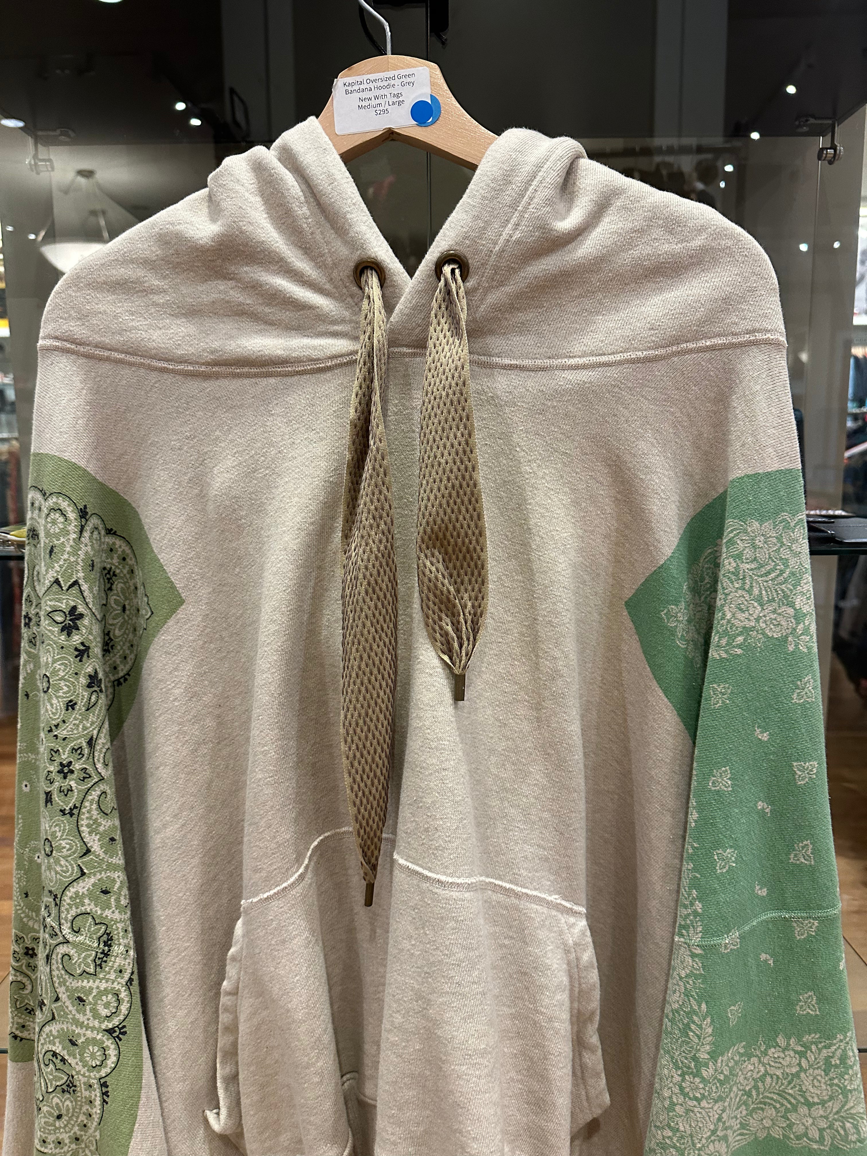 Kapital Oversized Bandana Hoodie