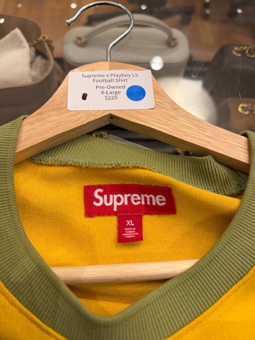Supreme x Playboy LS
Football Shirt