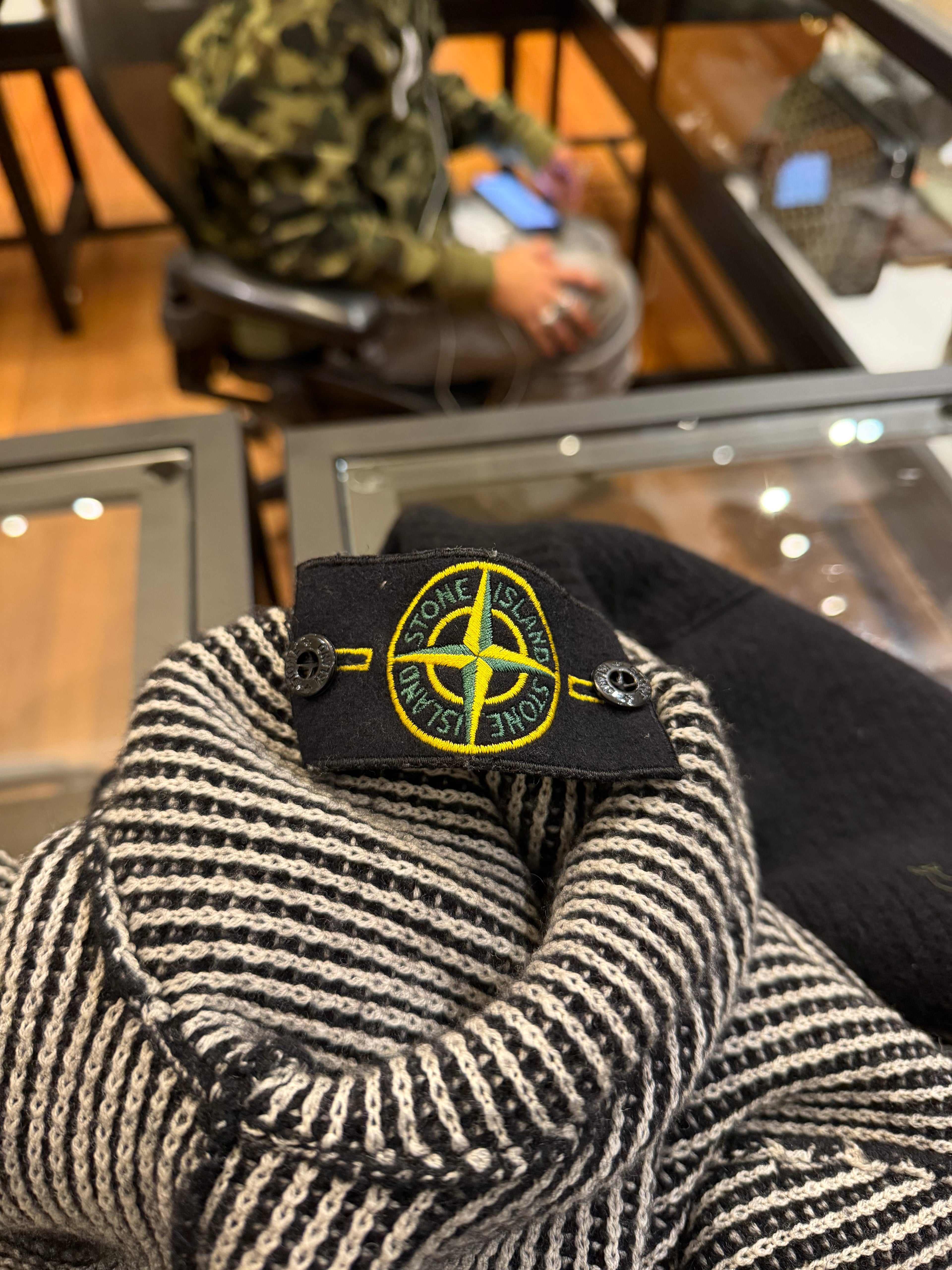 Stone Island Reversible Sweater Hoodie