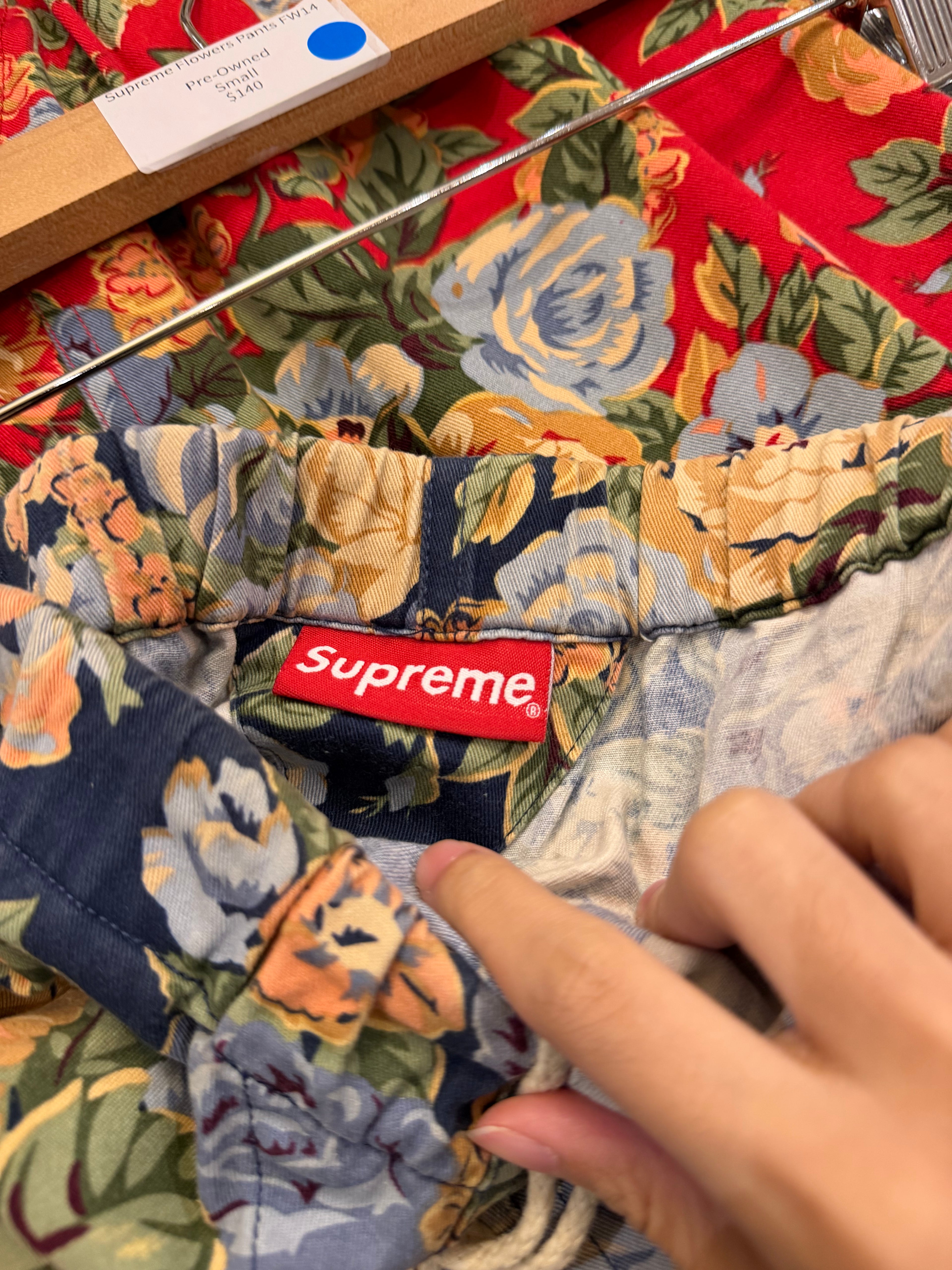 Supreme Flowers Pants FW14