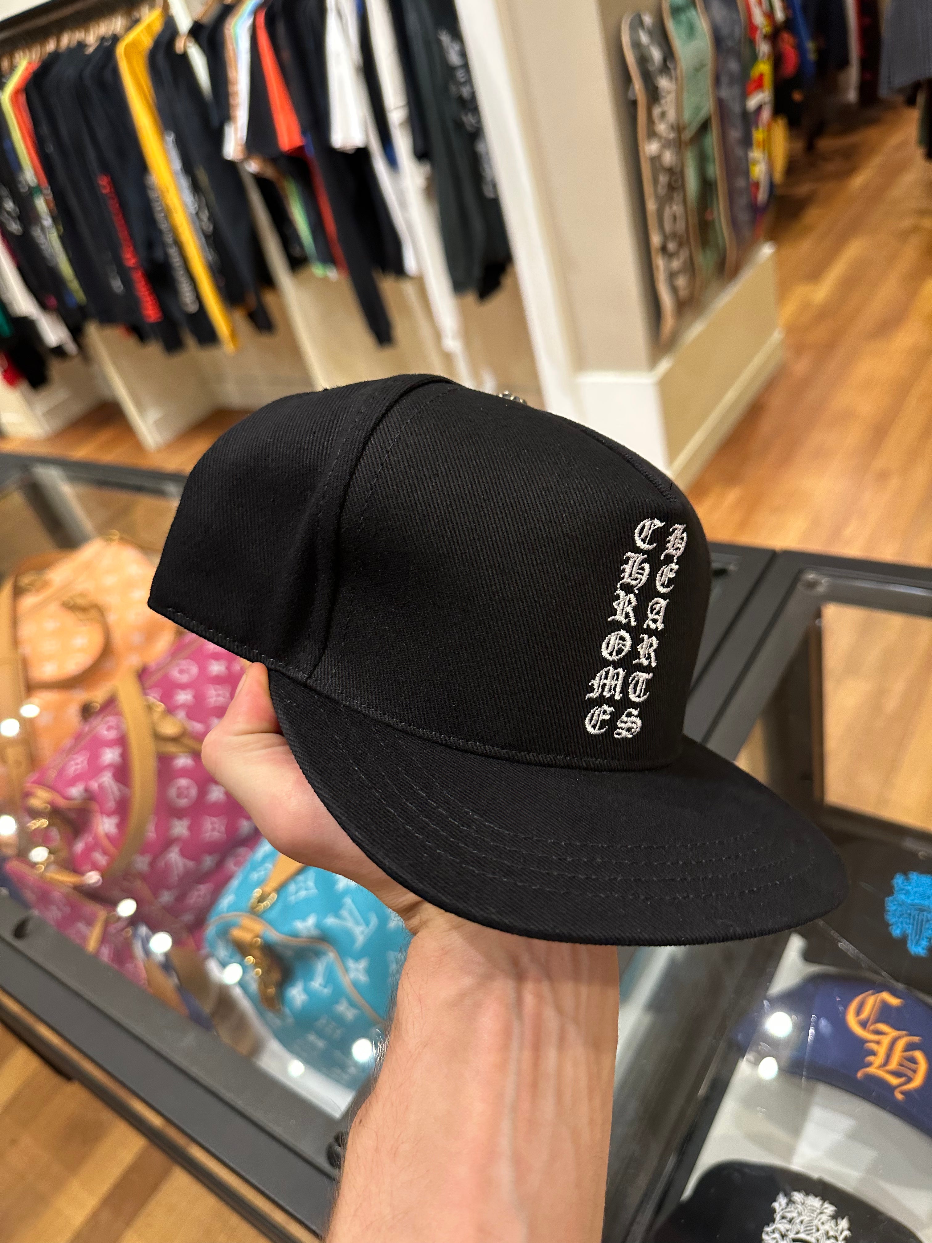 Chrome Hearts Vertical Logo Hat