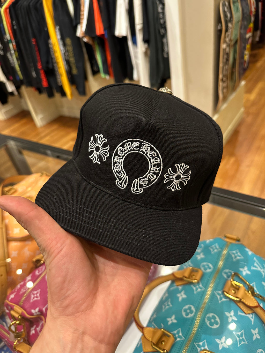 Chrome Hearts Horseshoe Hat