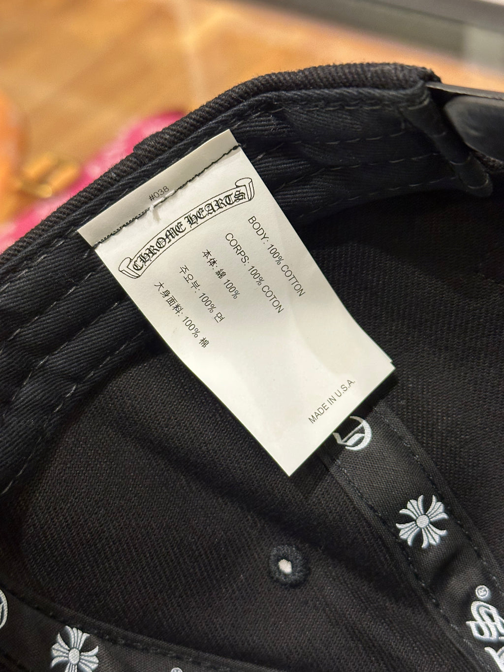 Chrome Hearts Horseshoe Hat
