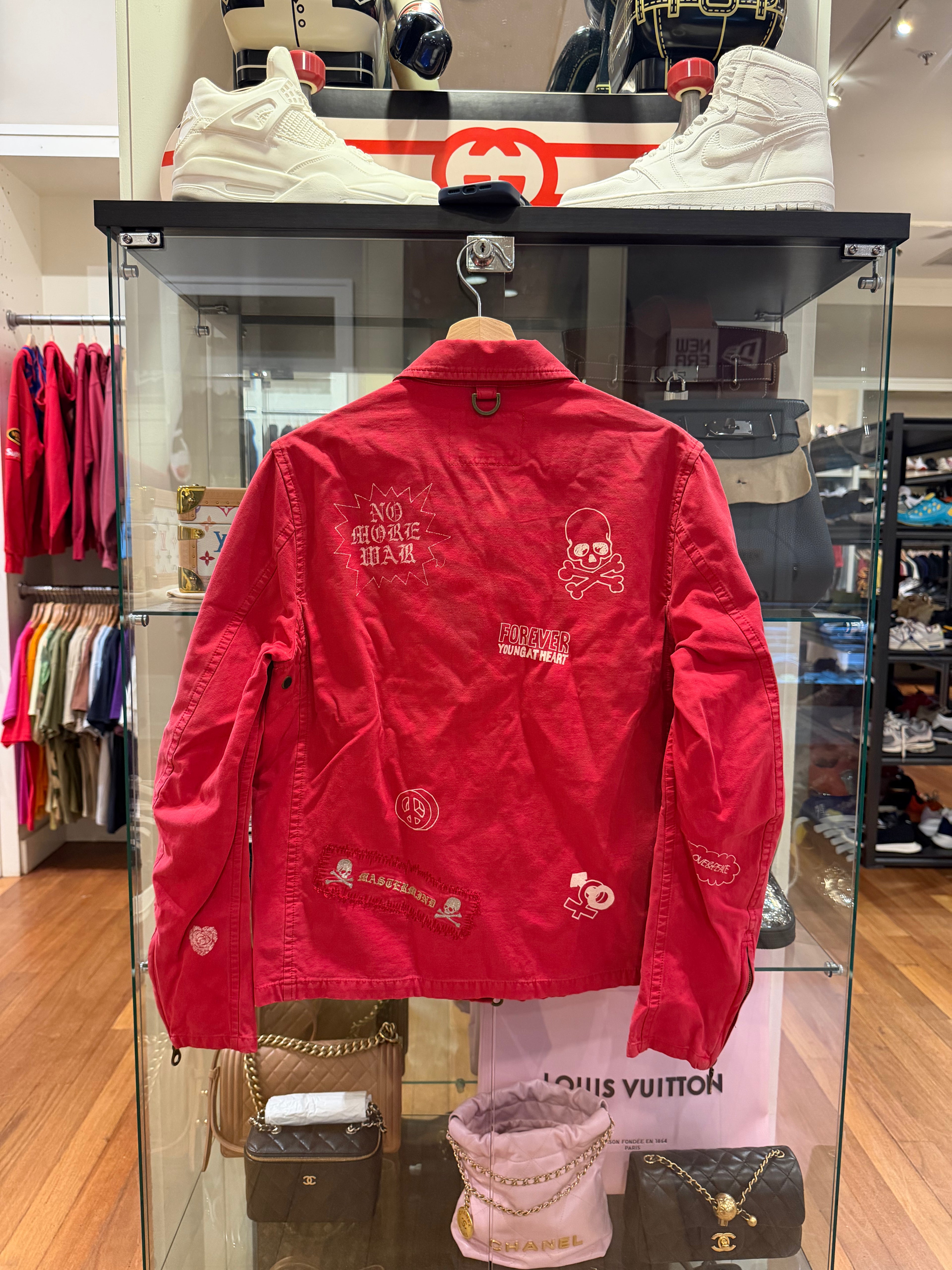 Mastermind Japan SS12
'Identity' Zip Up Jacket - Red