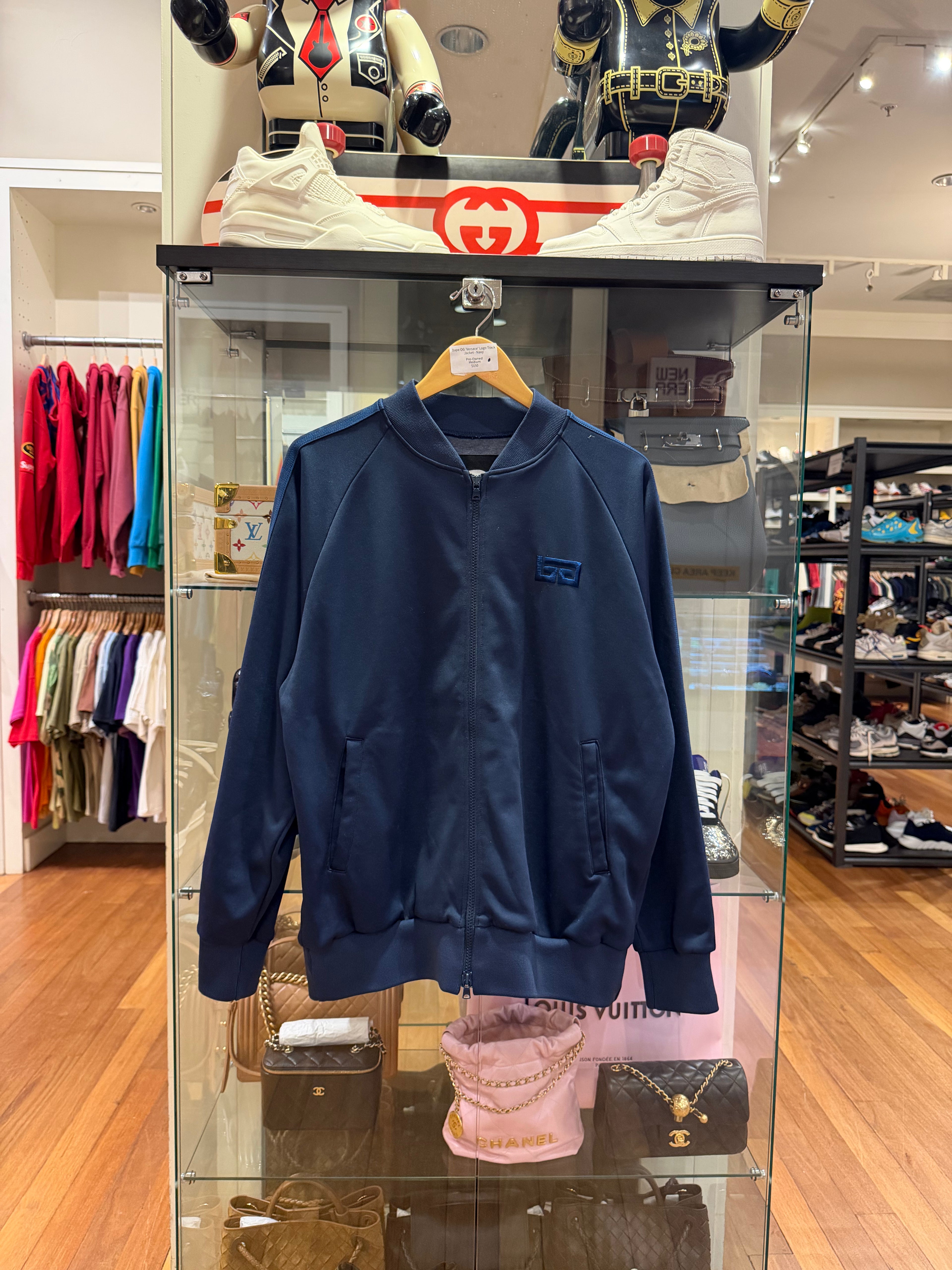 Bape OG 'Versace' Logo Track
Jacket - Navy