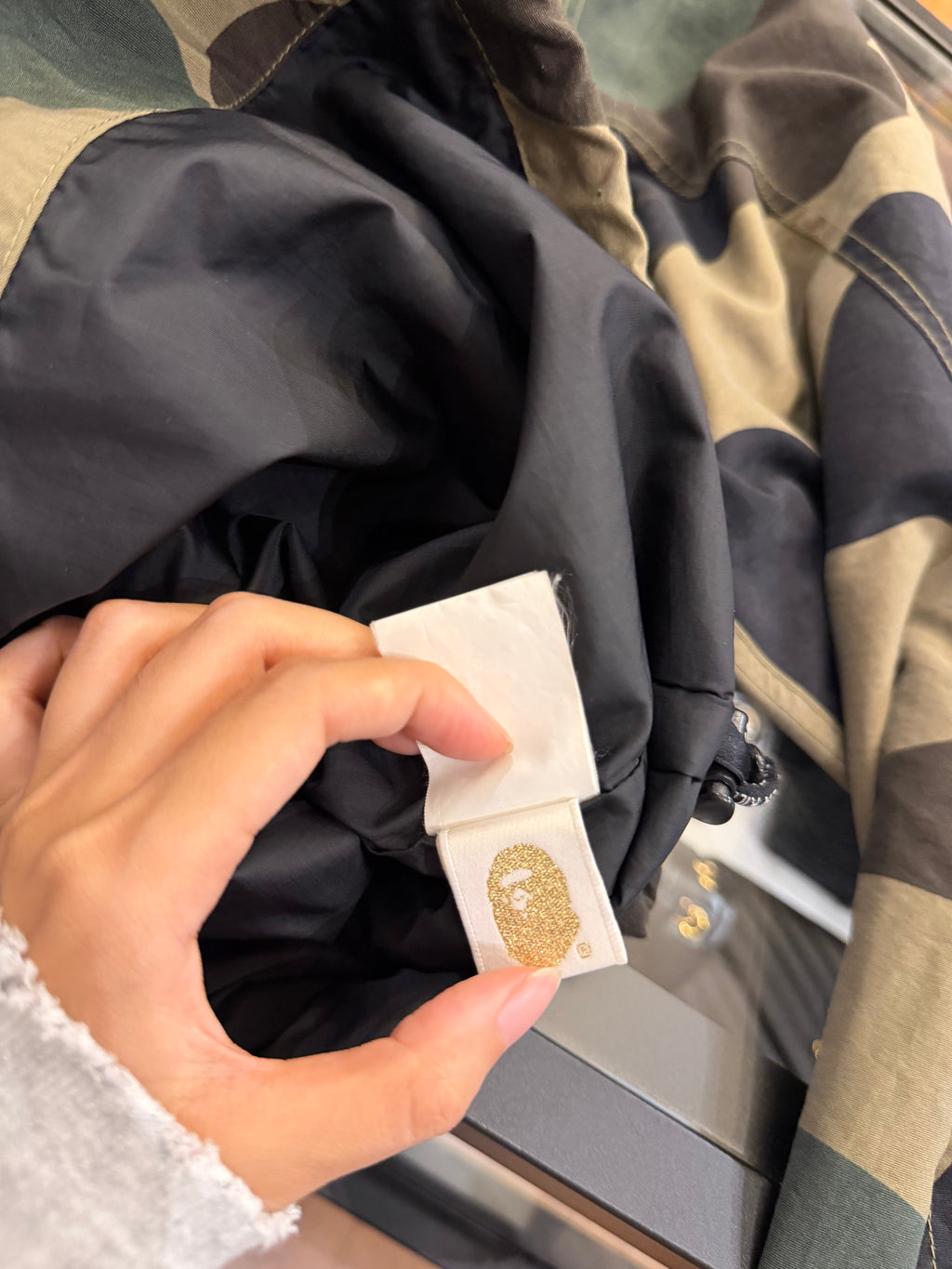 Bape Camo Print Snowboard
Jacket - Green