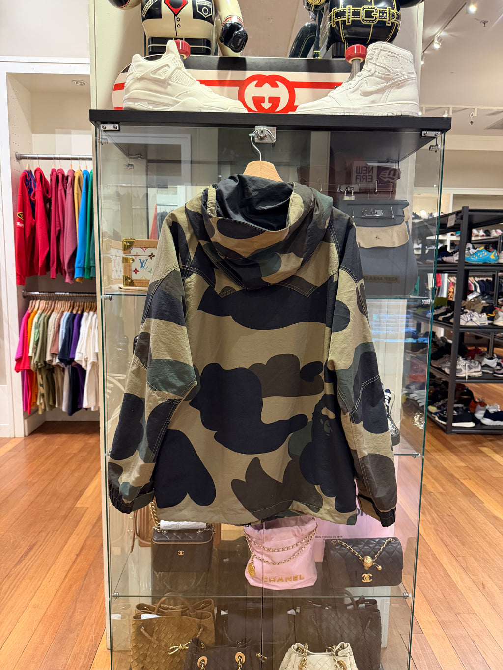 Bape Camo Print Snowboard
Jacket - Green