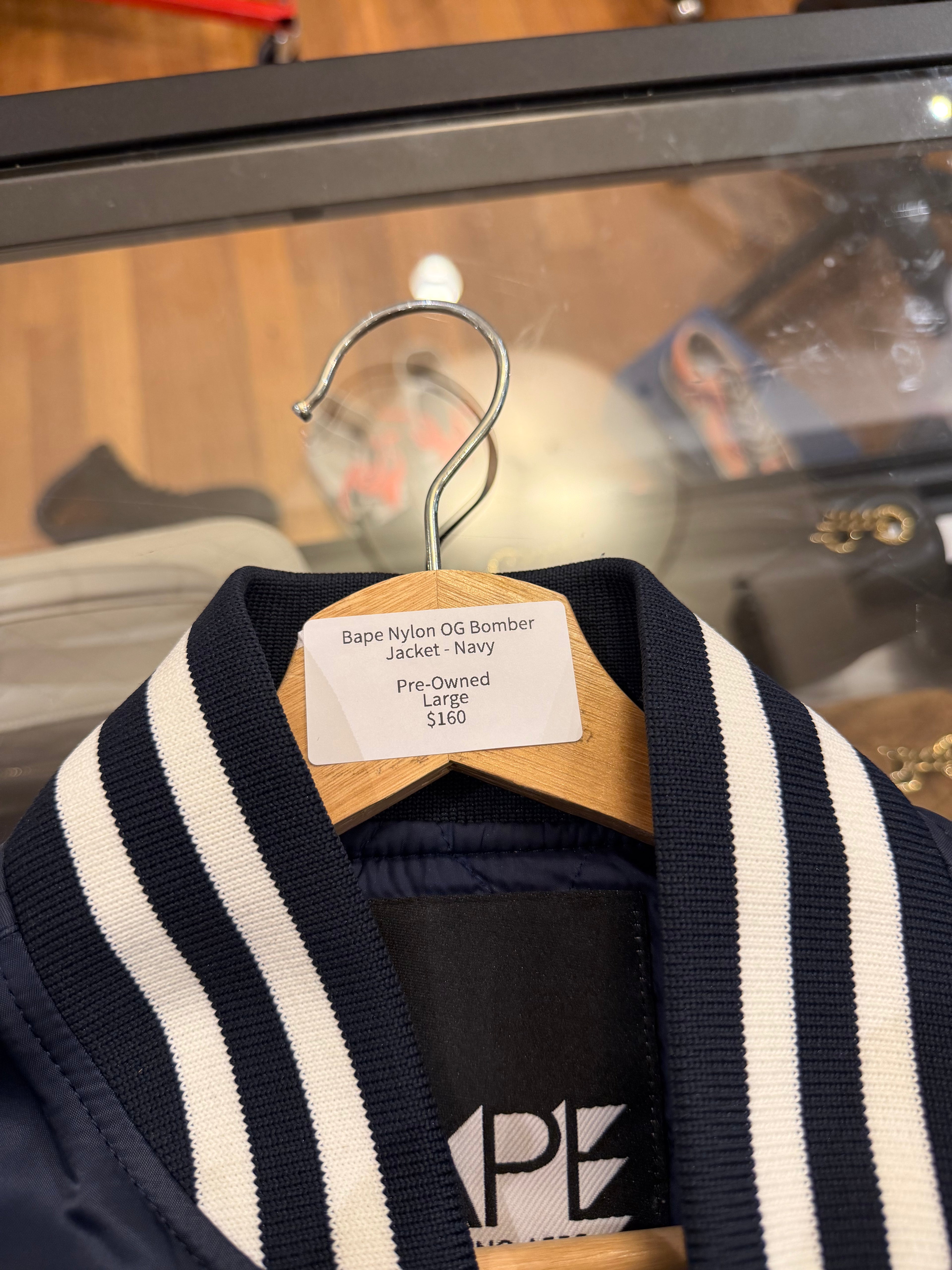 Bape Nylon OG Bomber
Jacket - Navy