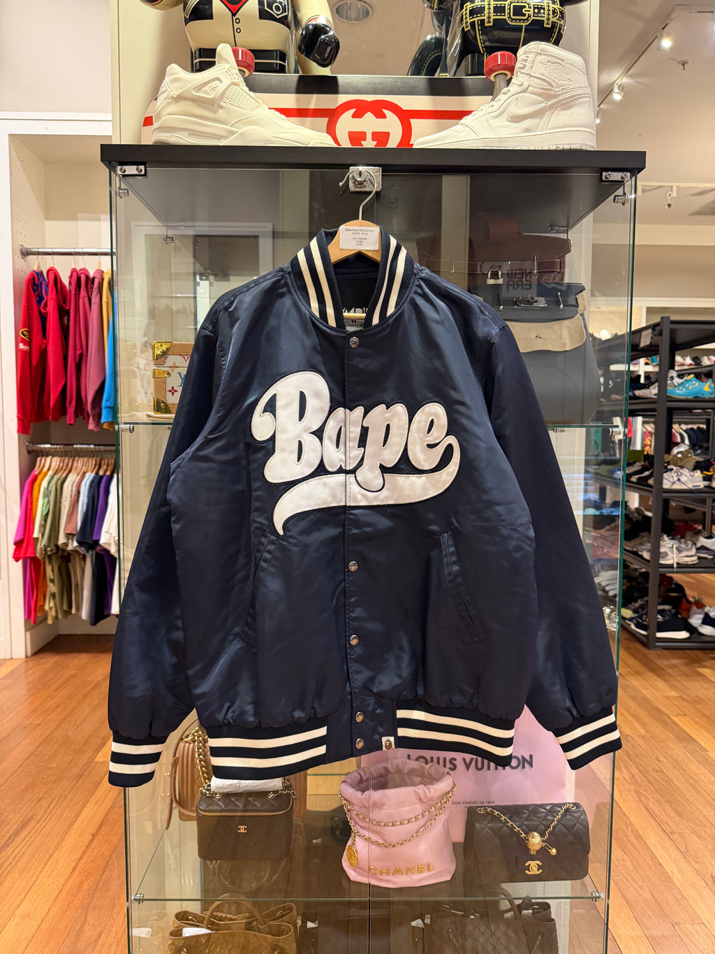Bape Nylon OG Bomber
Jacket - Navy