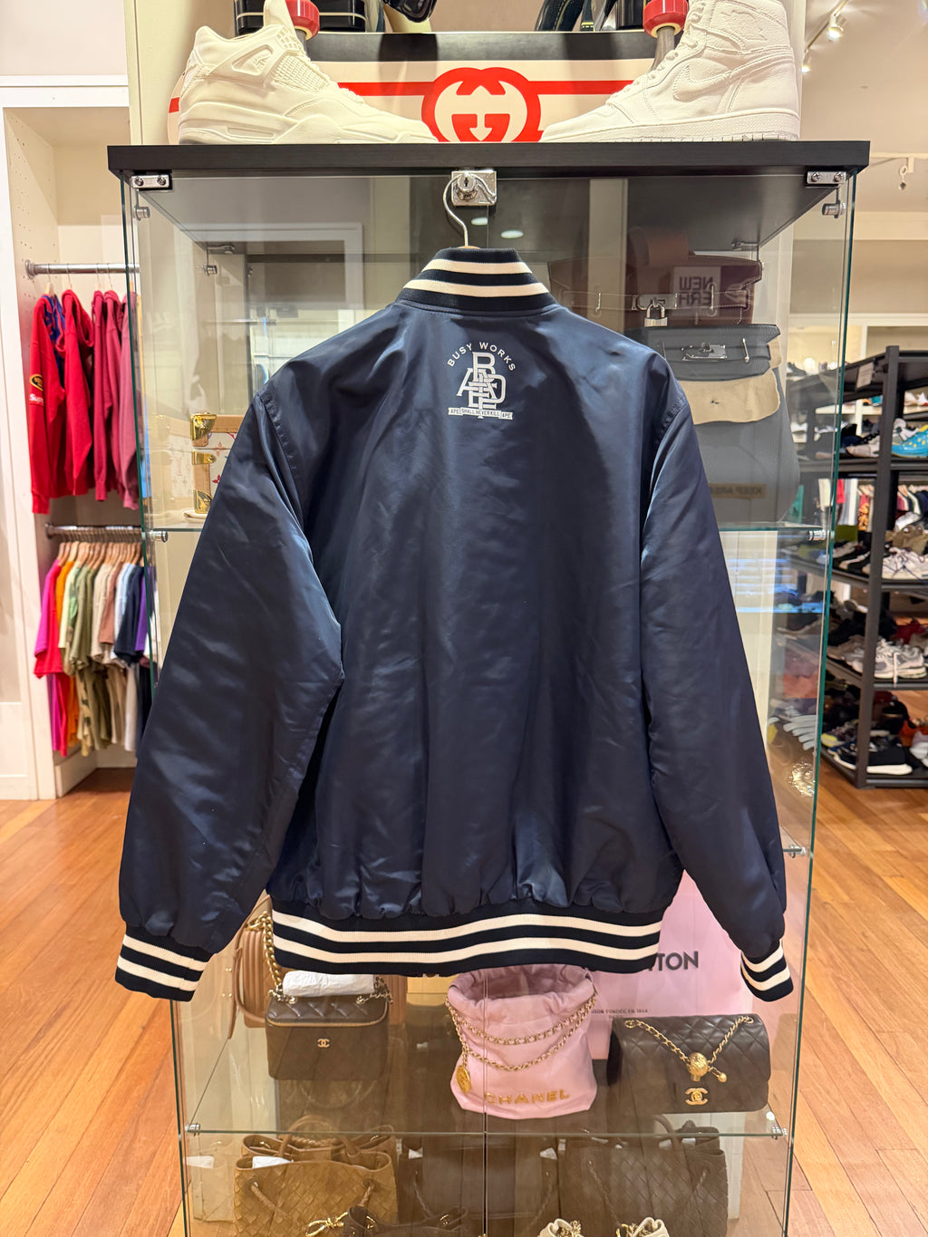 Bape Nylon OG Bomber
Jacket - Navy