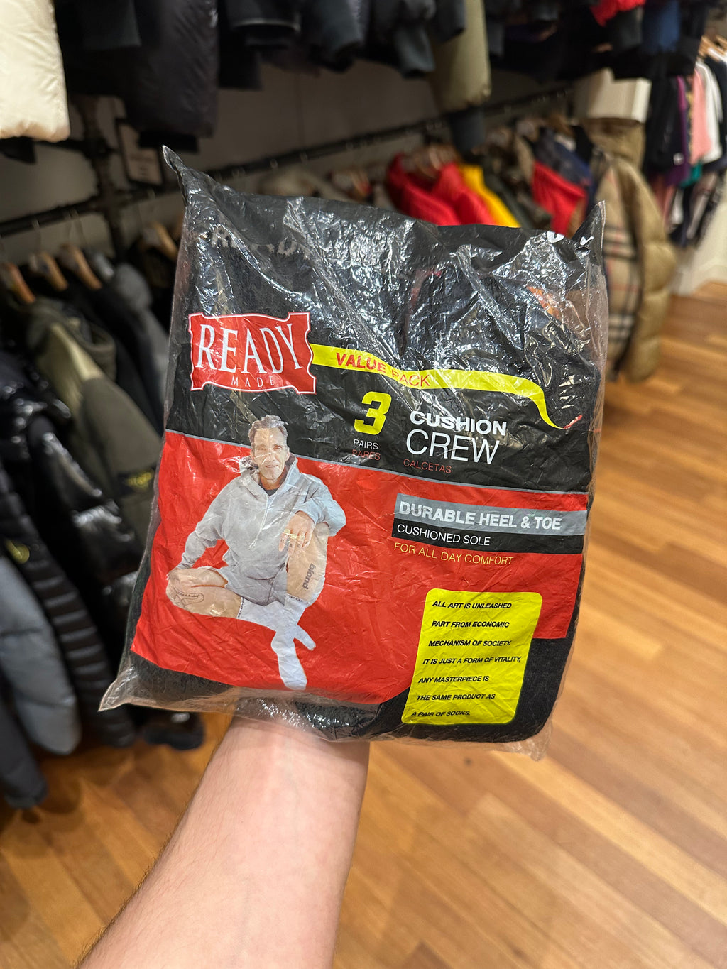 Ready Made 3 Pack Socks (OS)
