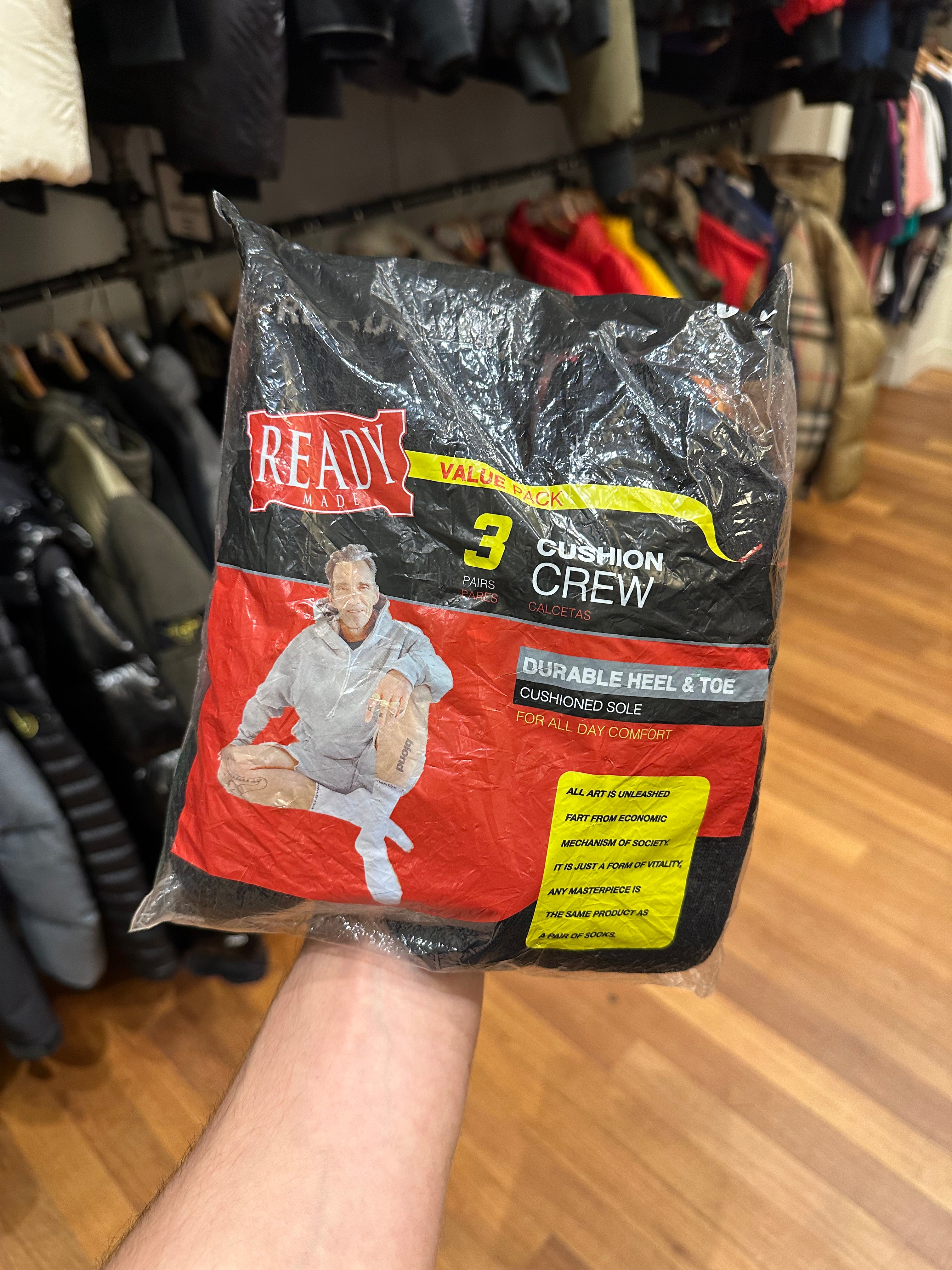 Ready Made 3 Pack Socks (OS)