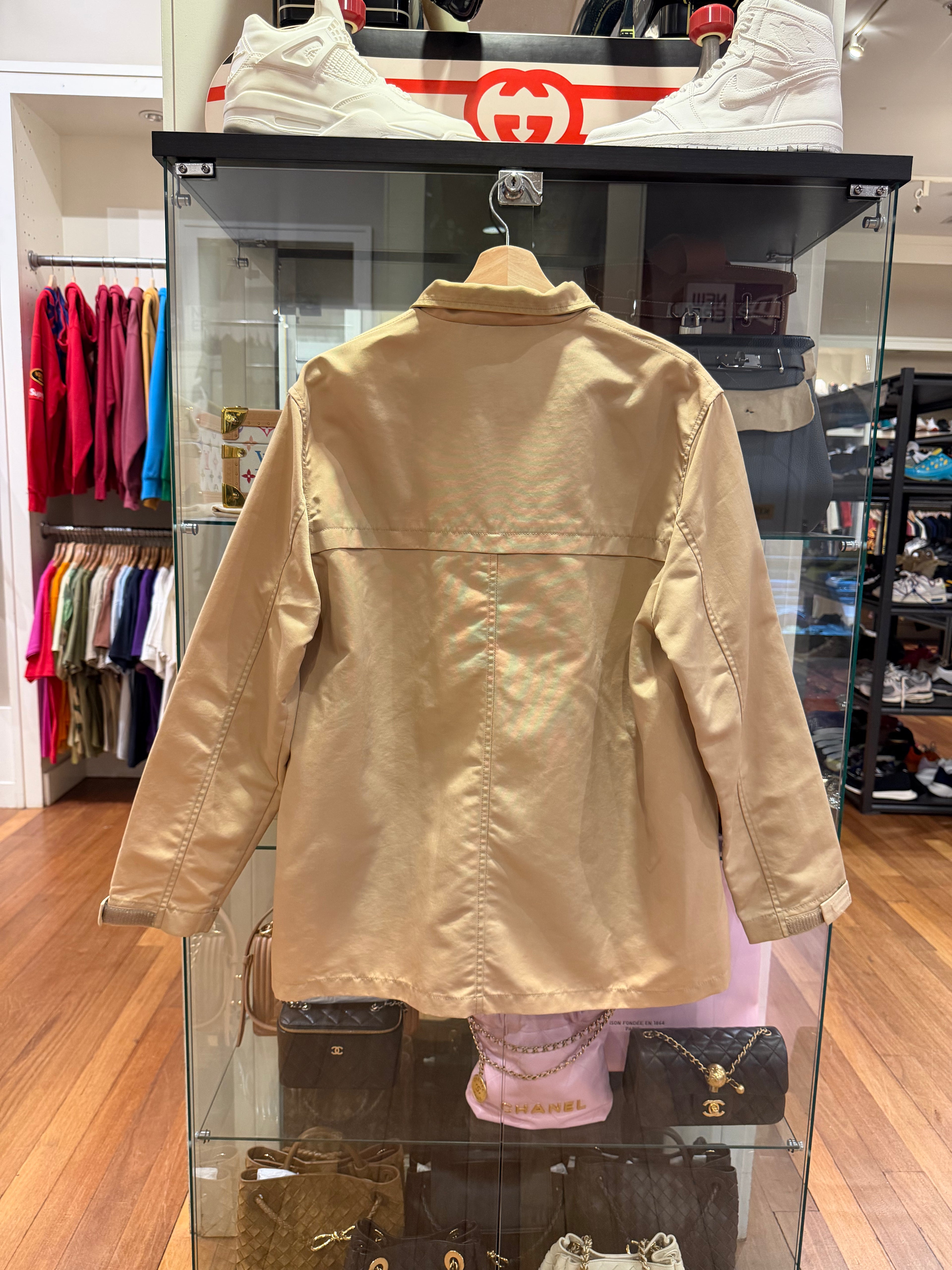 Vintage 90s Bape Spellout
Nylon Jacket - Khaki
