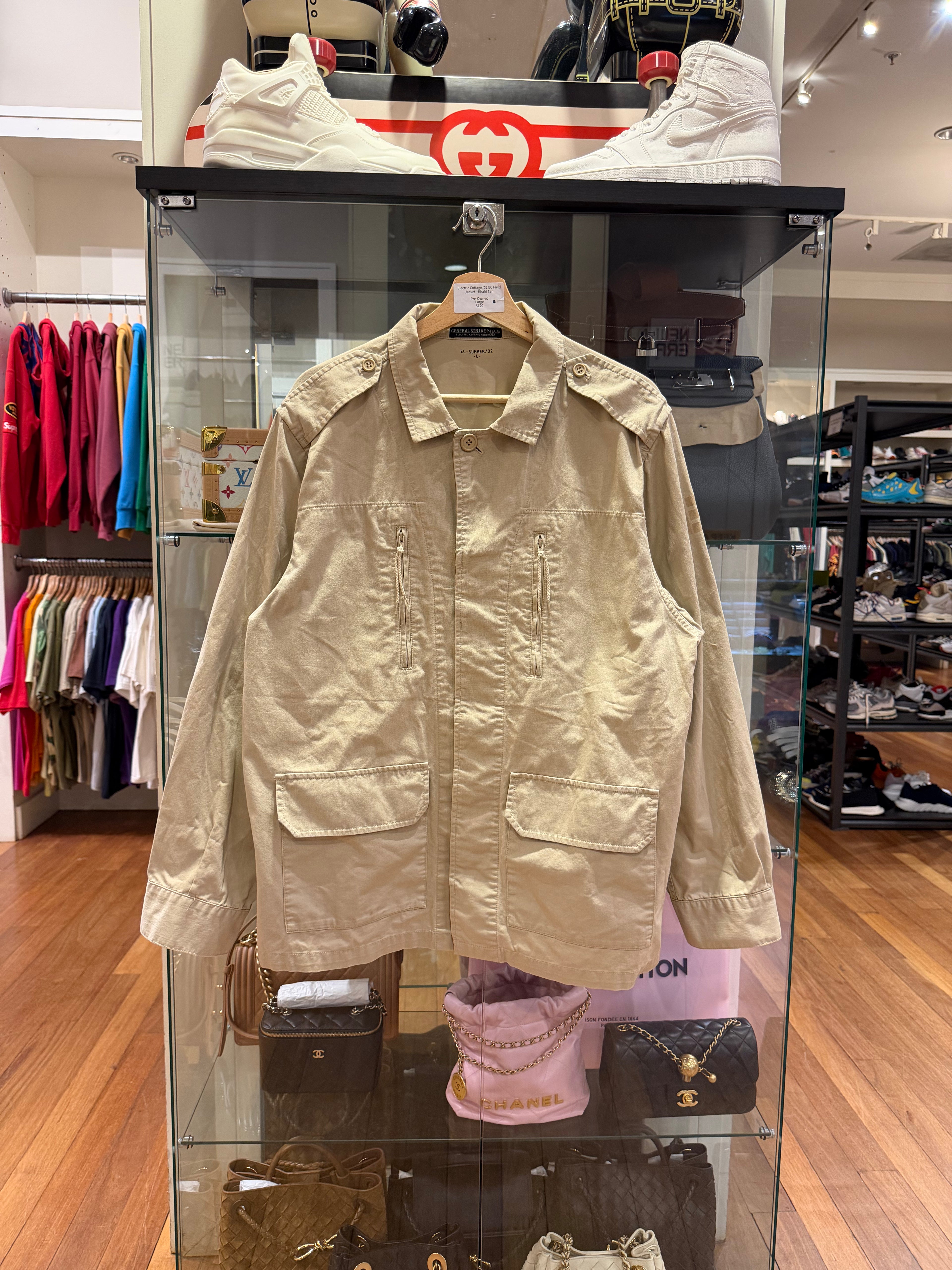 Electric Cottage '02 EC Field
Jacket - Khaki Tan
