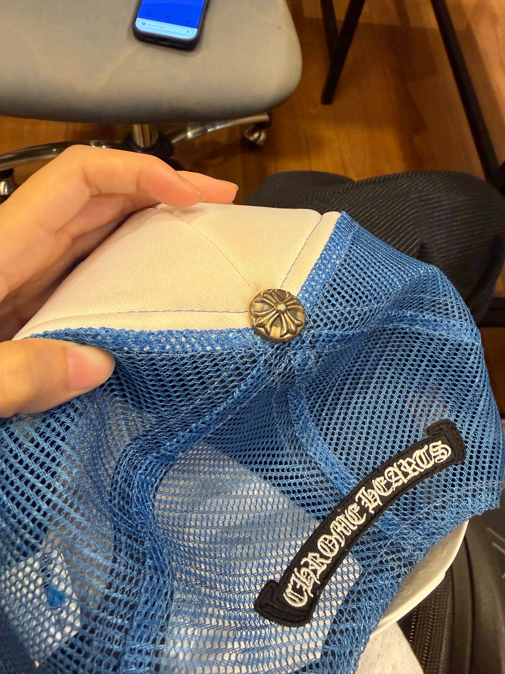 Chrome Hearts Cemetery Trucker Hat
