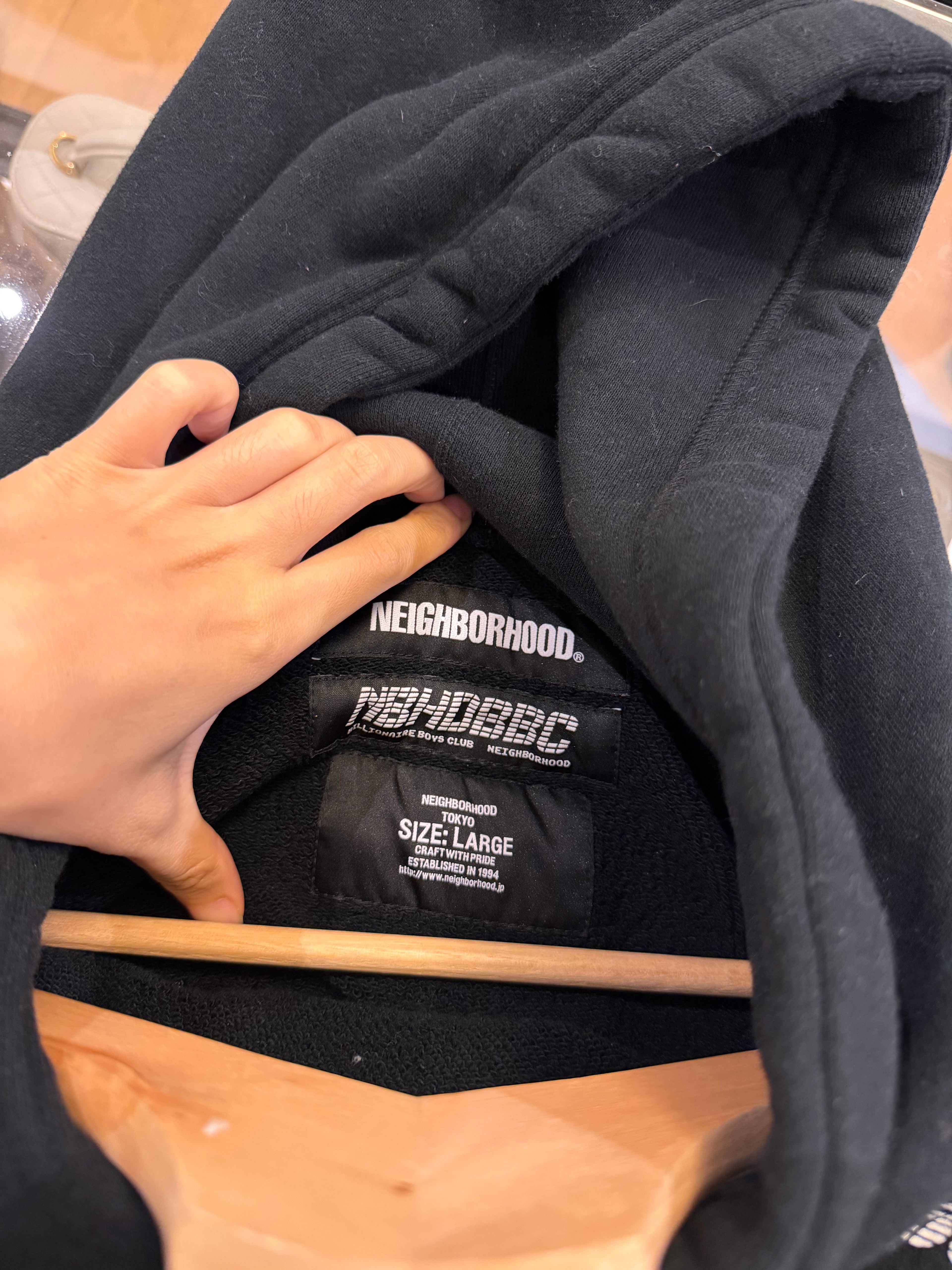 Neighborhood x Billionaire
Boys Club Hoodie - Black
