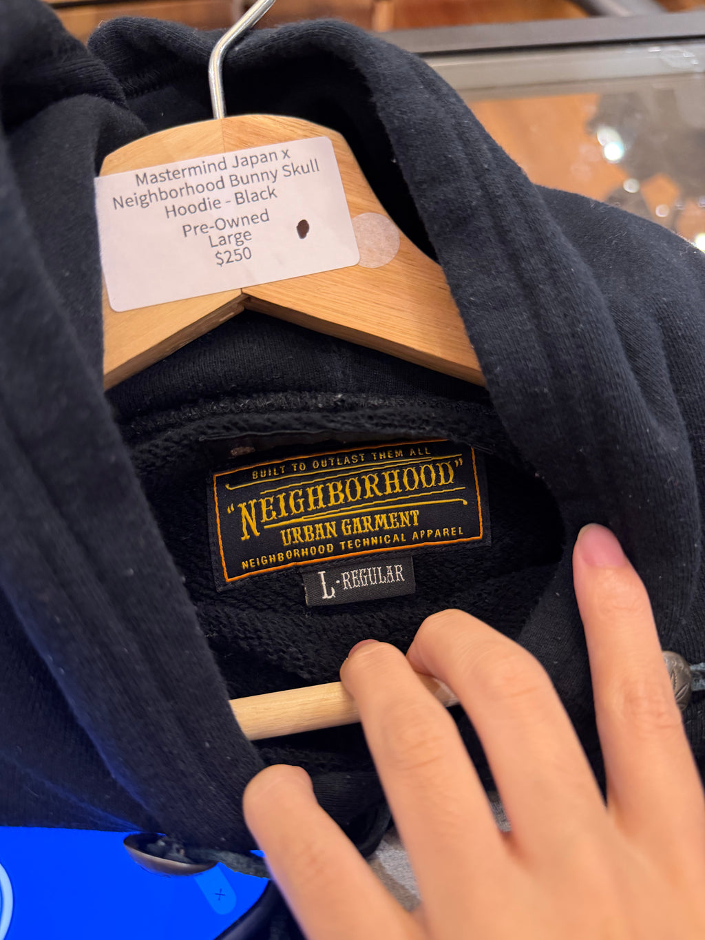 Mastermind Japan x
Neighborhood Bunny Skull
Hoodie - Black