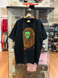 Bape Horror Mad Face Tee -
Black