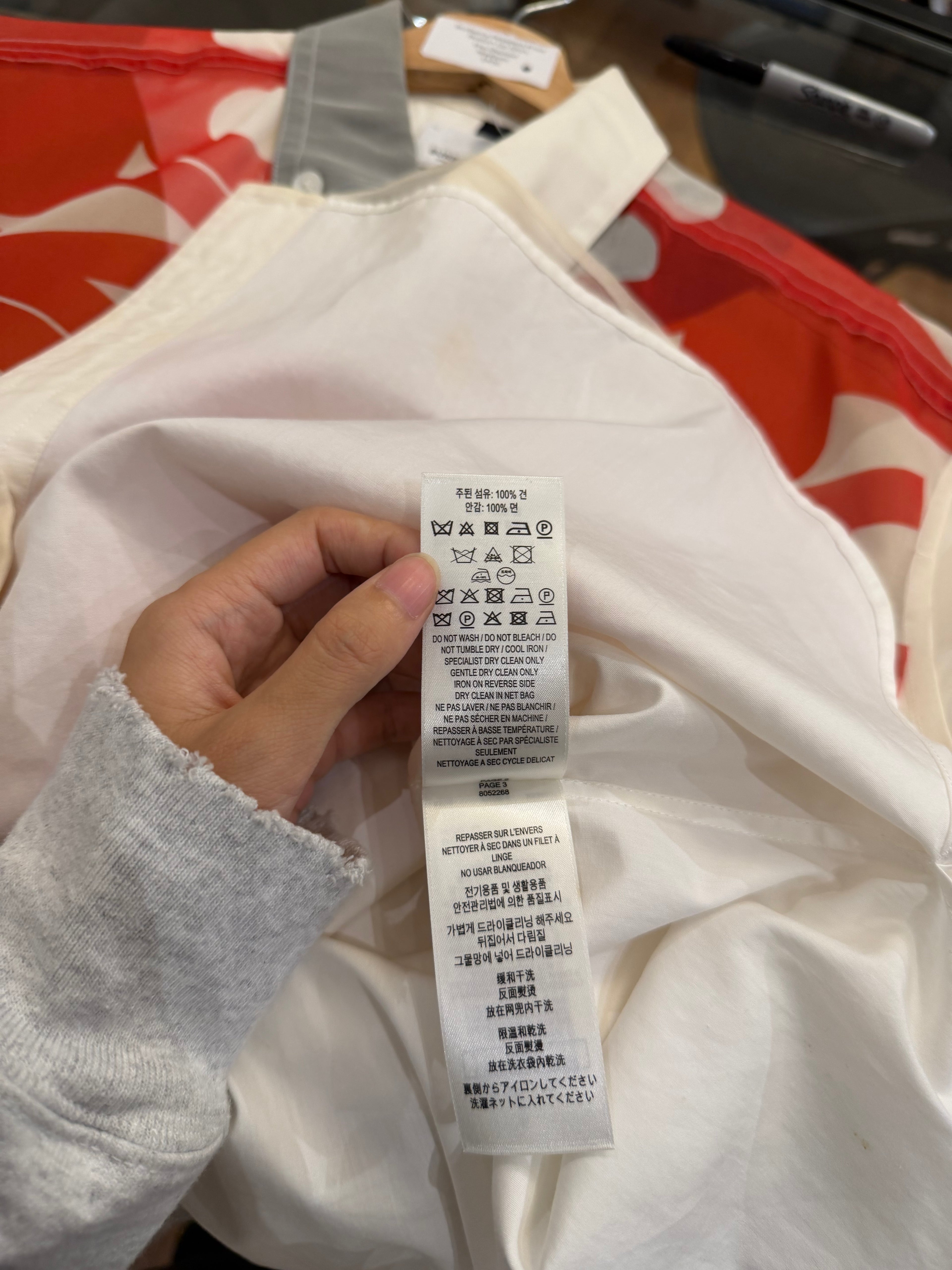 Burberry Passport Print
Button Up Shirt