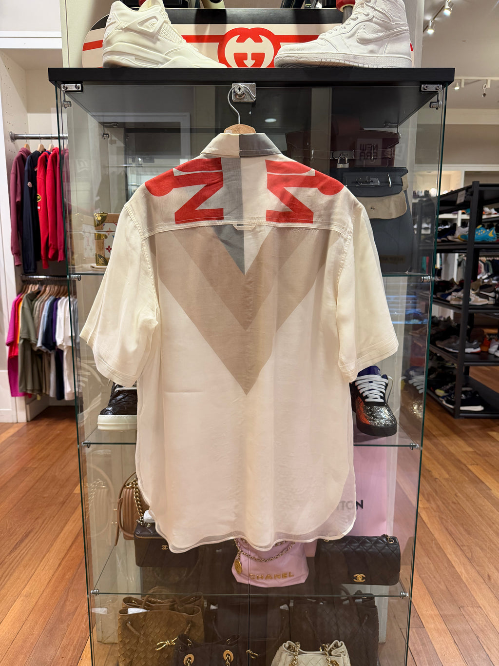 Burberry Passport Print
Button Up Shirt