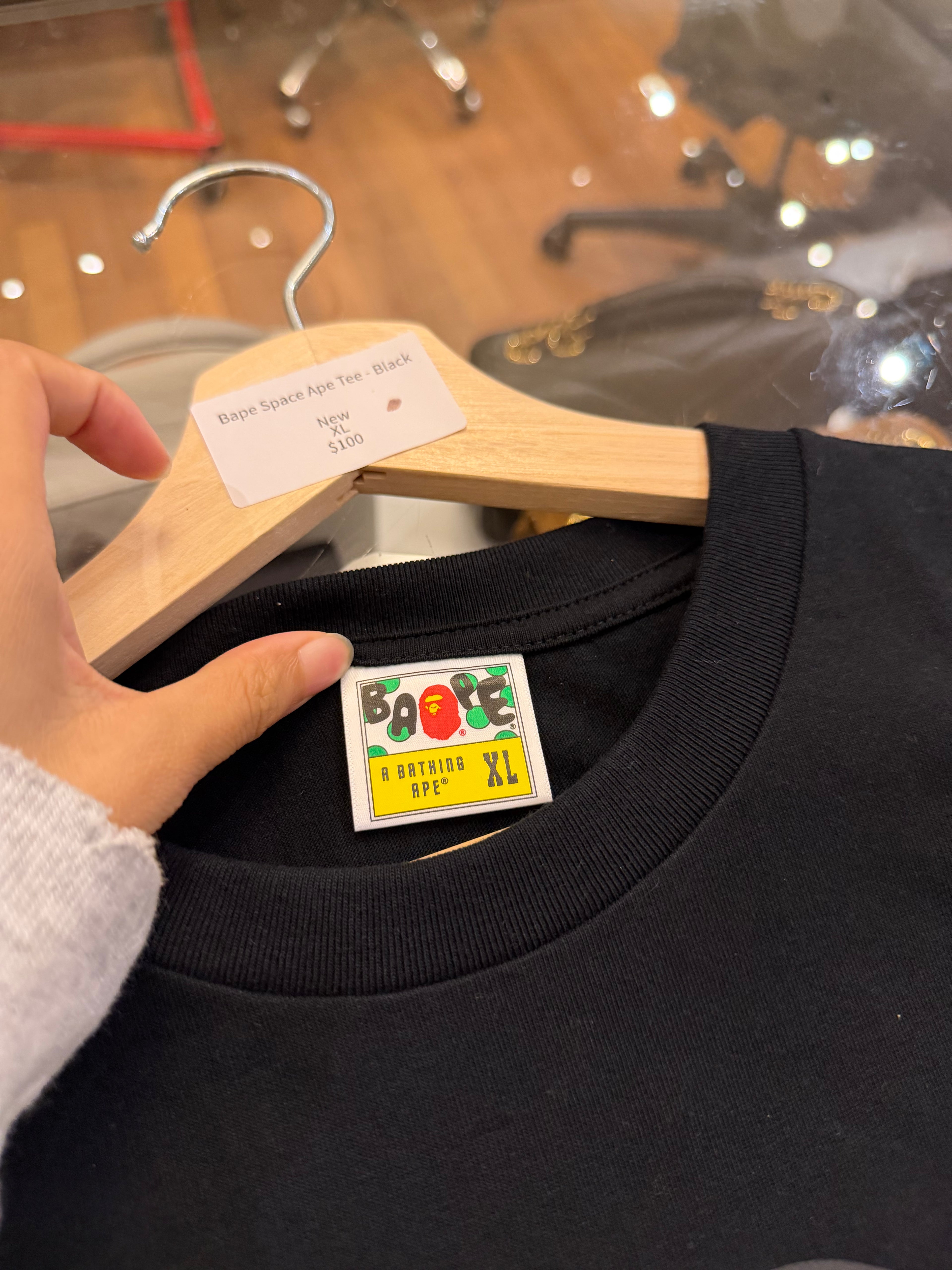 Bape Space Ape Tee - Black