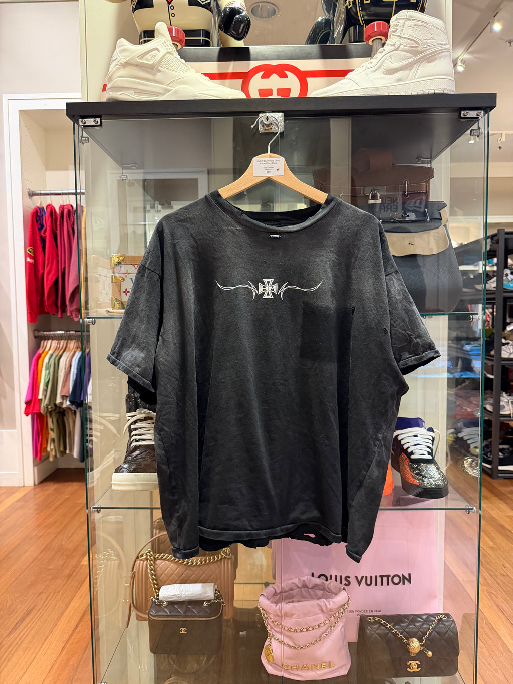 HMDD 'Chimmers' Ghost
Pocket Tee - Black