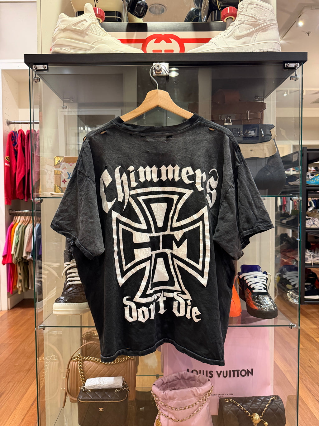 HMDD 'Chimmers' Ghost
Pocket Tee - Black