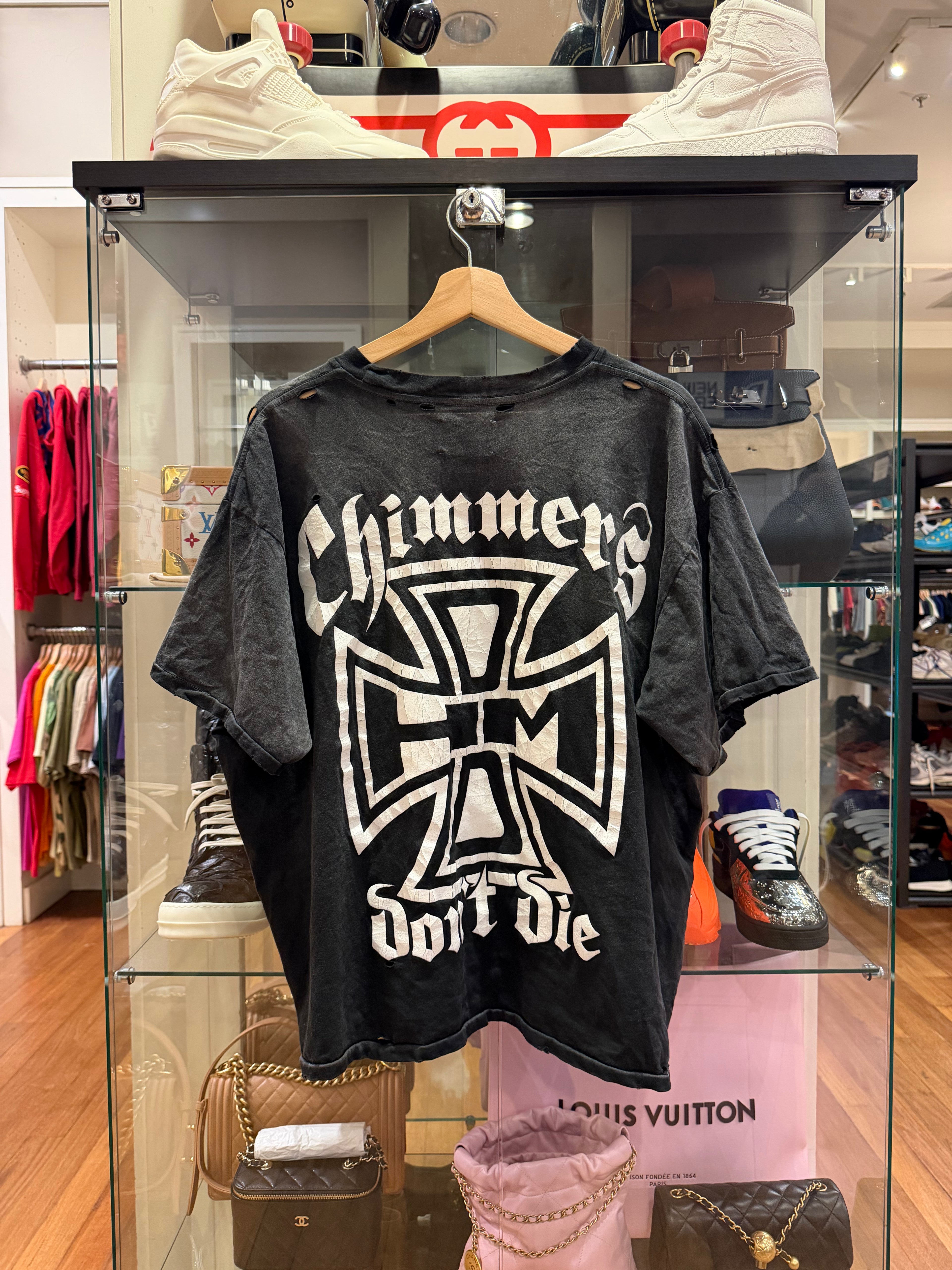 HMDD 'Chimmers' Ghost
Pocket Tee - Black