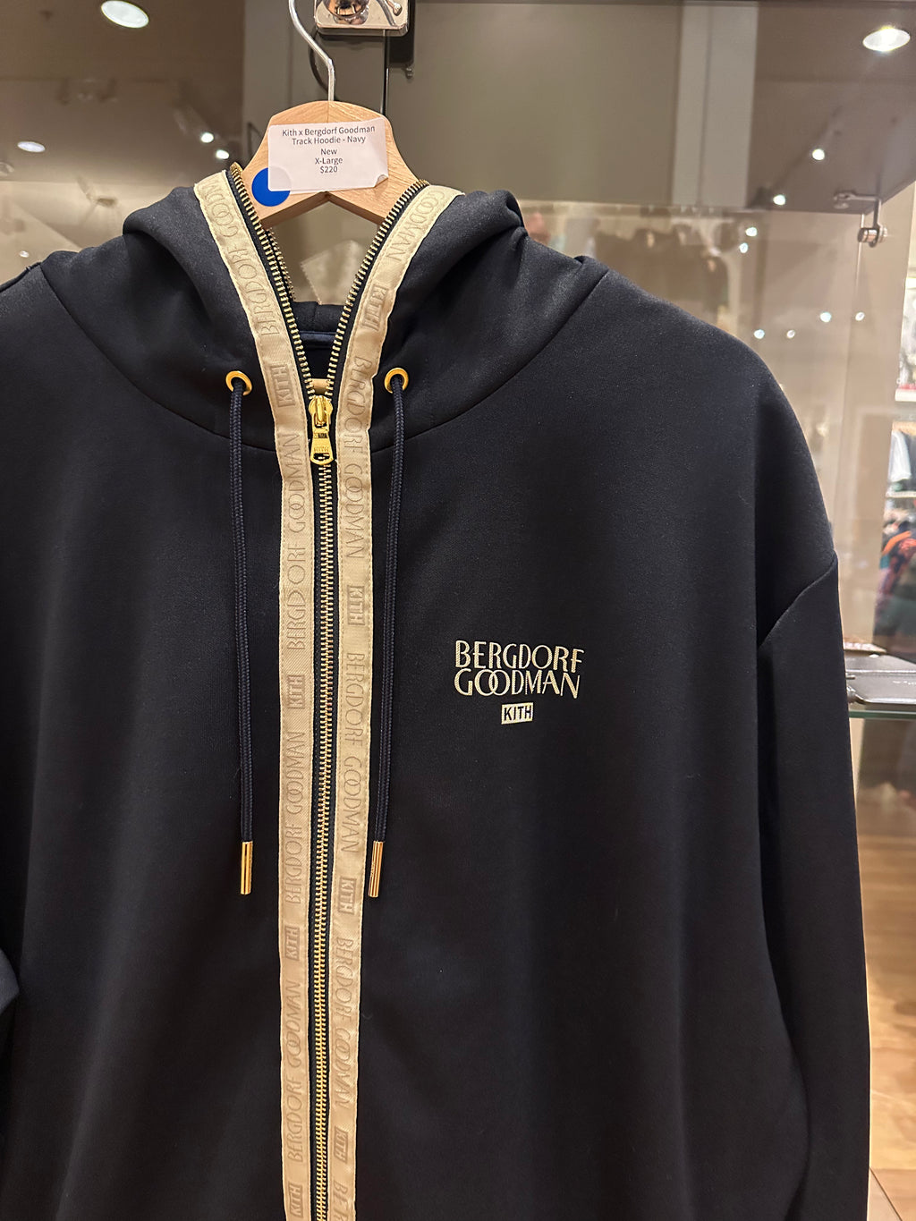 Kith Bergdorf Goodman Zip up