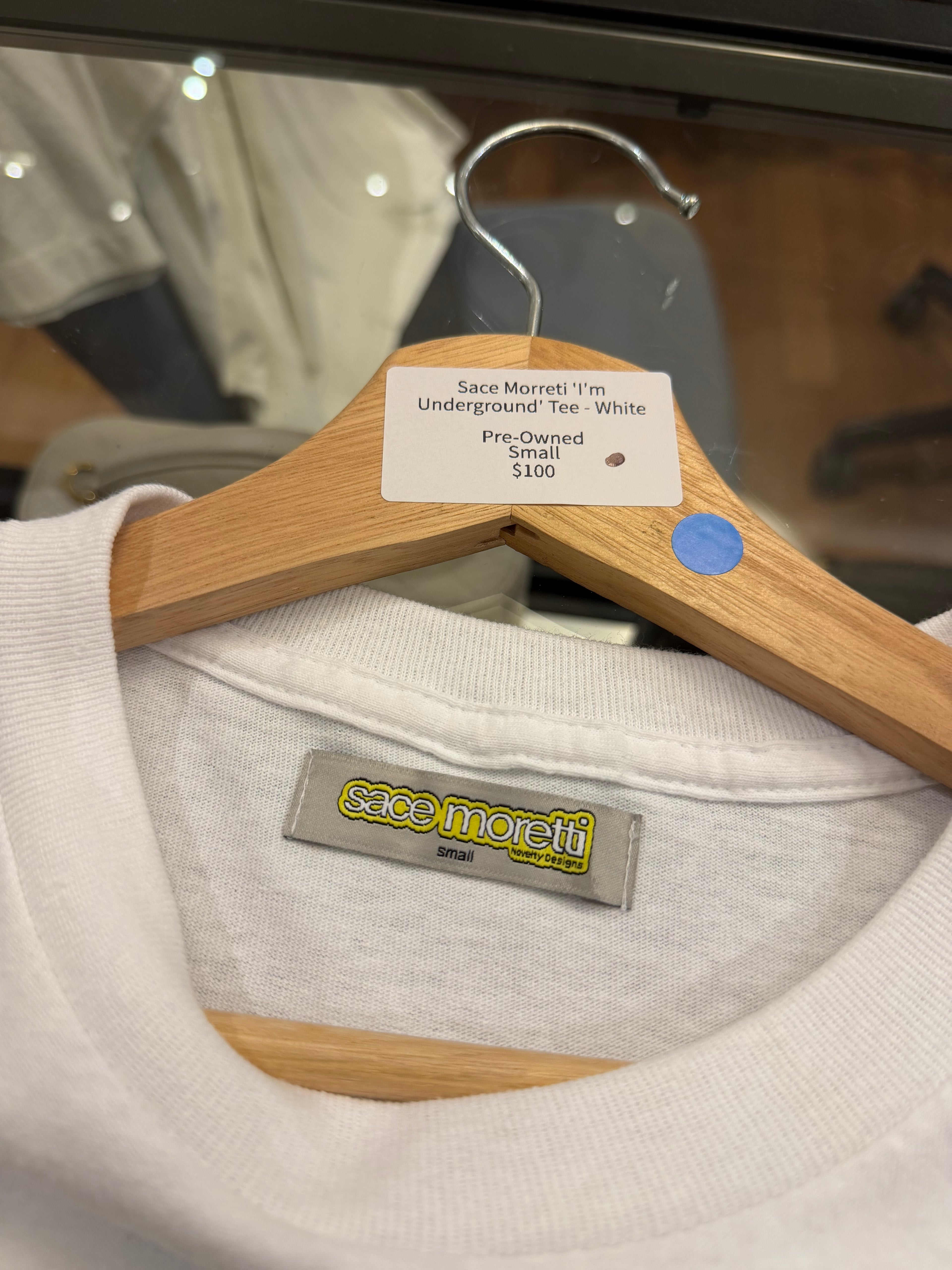 Sace Morreti 'I'm
Underground' Tee - White