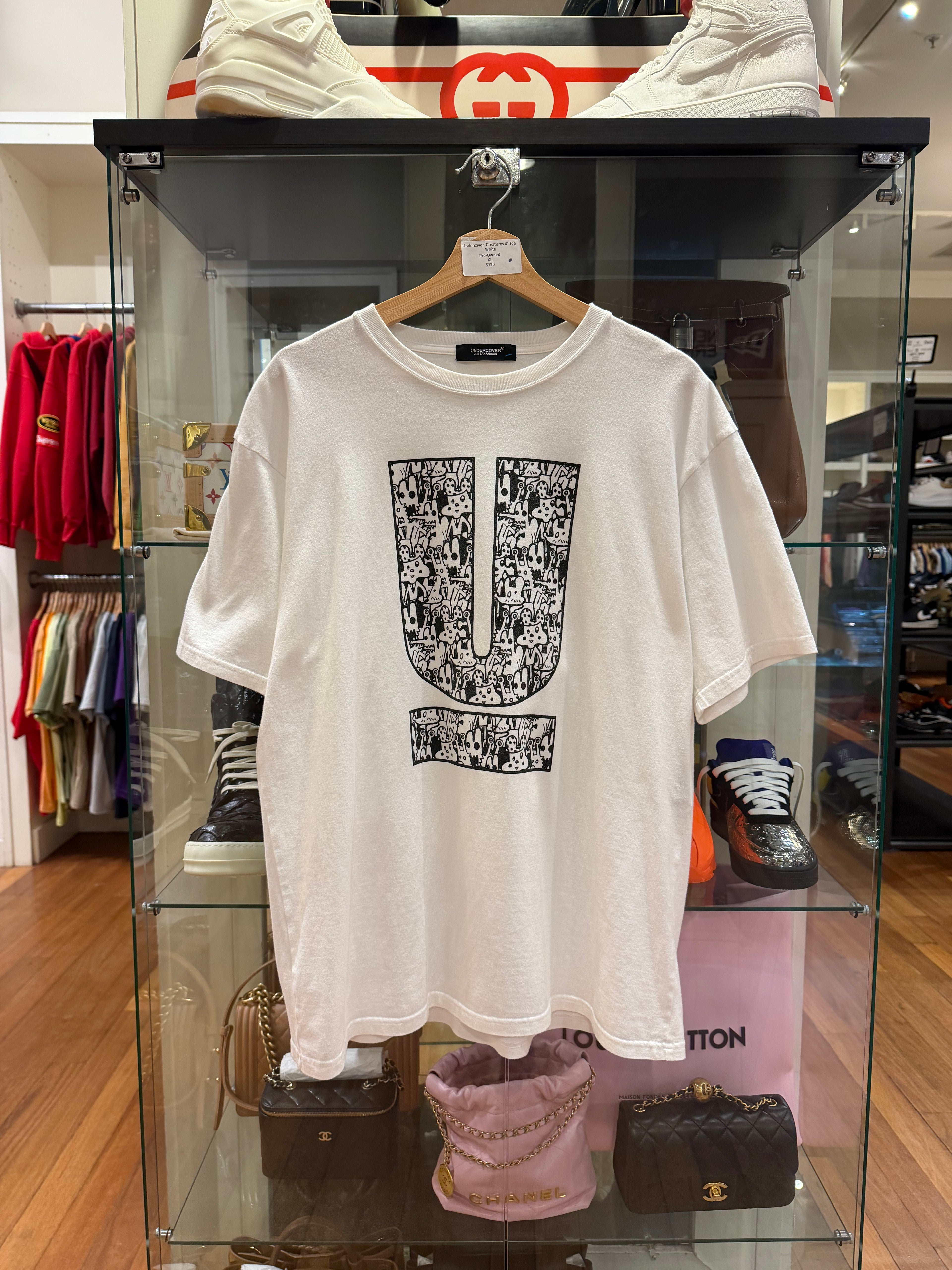 Undercover 'Creatures U' Tee
- White