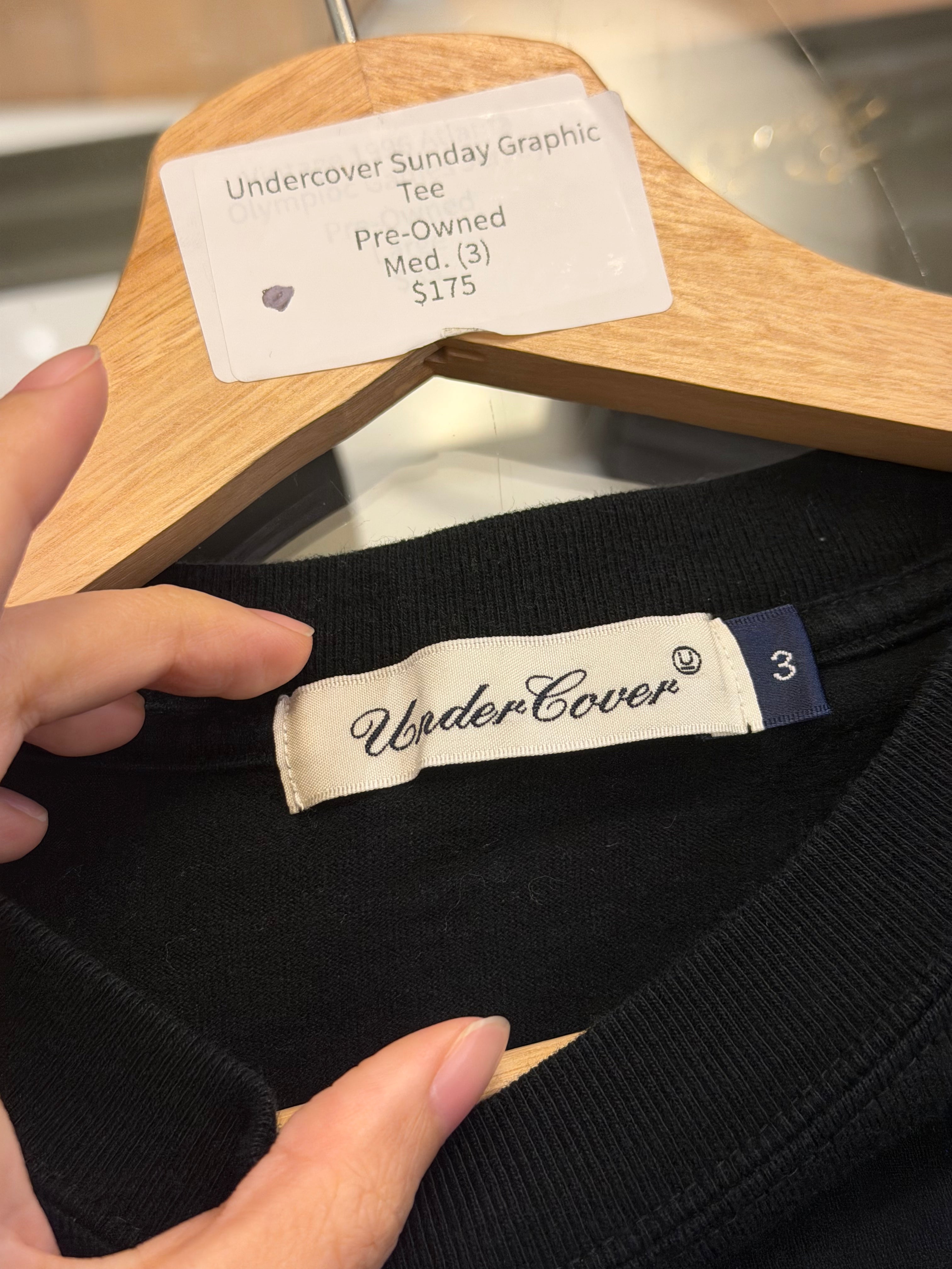 Undercover Sunday Graphic
Tee