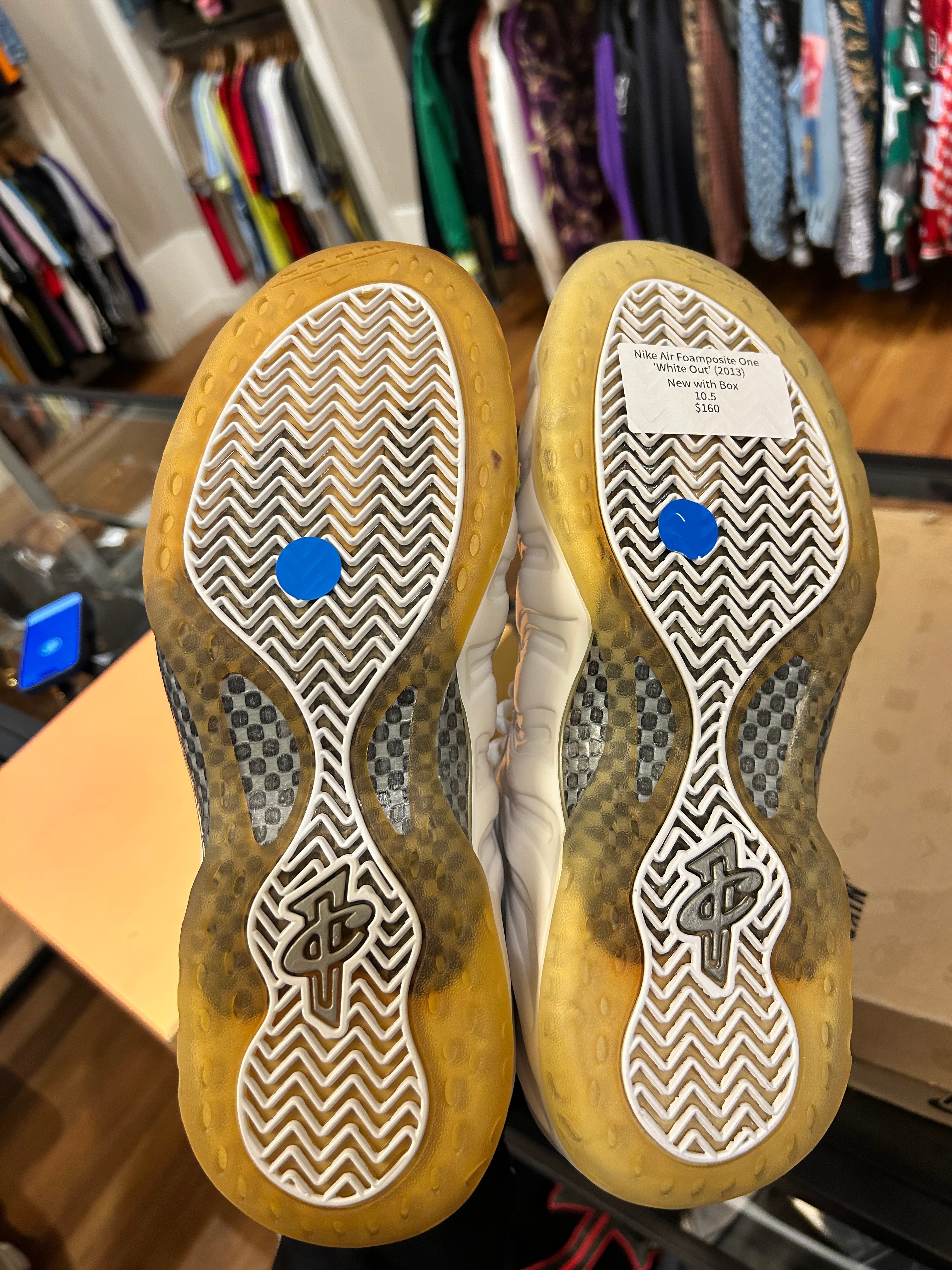 Nike Air Foamposite One 'White Out' (2013)