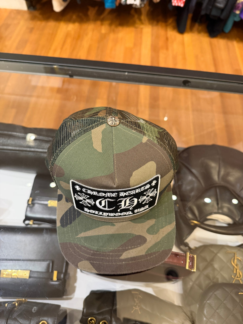 Chrome Hearts CH Hollywood Trucker Hat