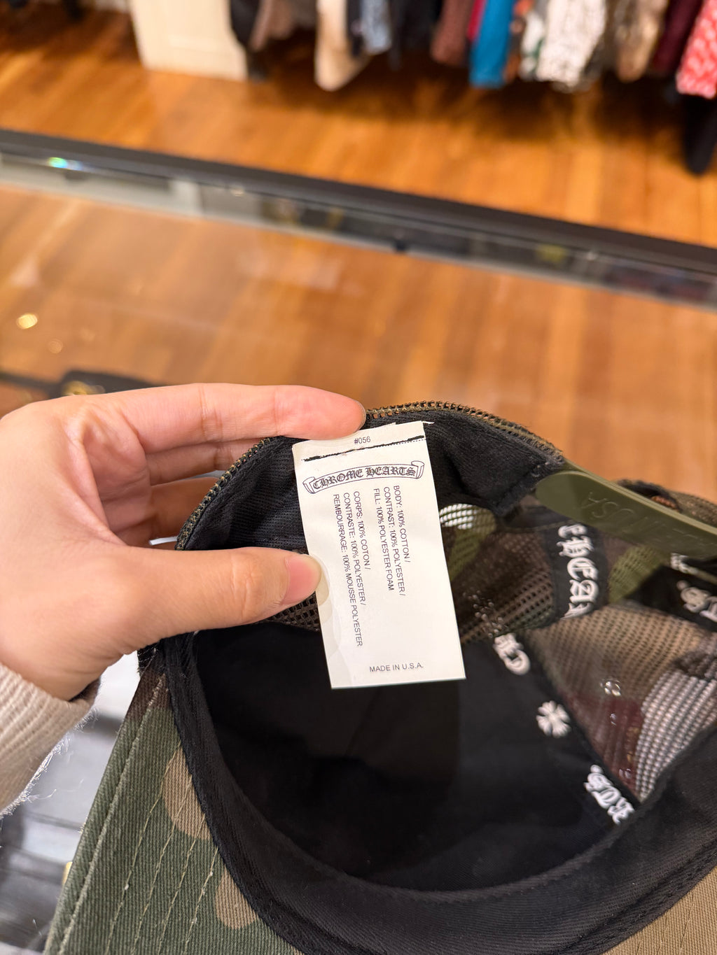 Chrome Hearts CH Hollywood Trucker Hat