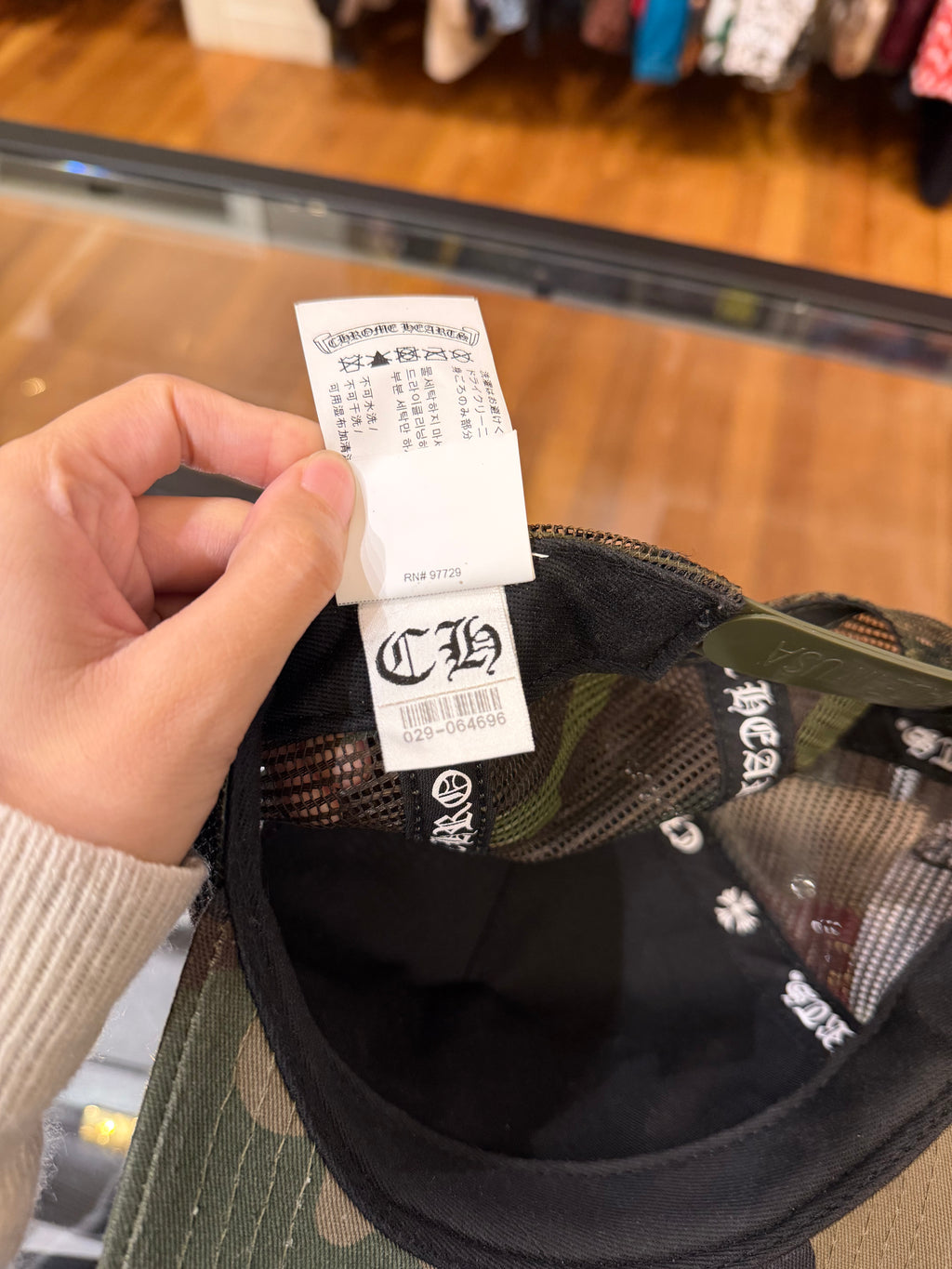 Chrome Hearts CH Hollywood Trucker Hat