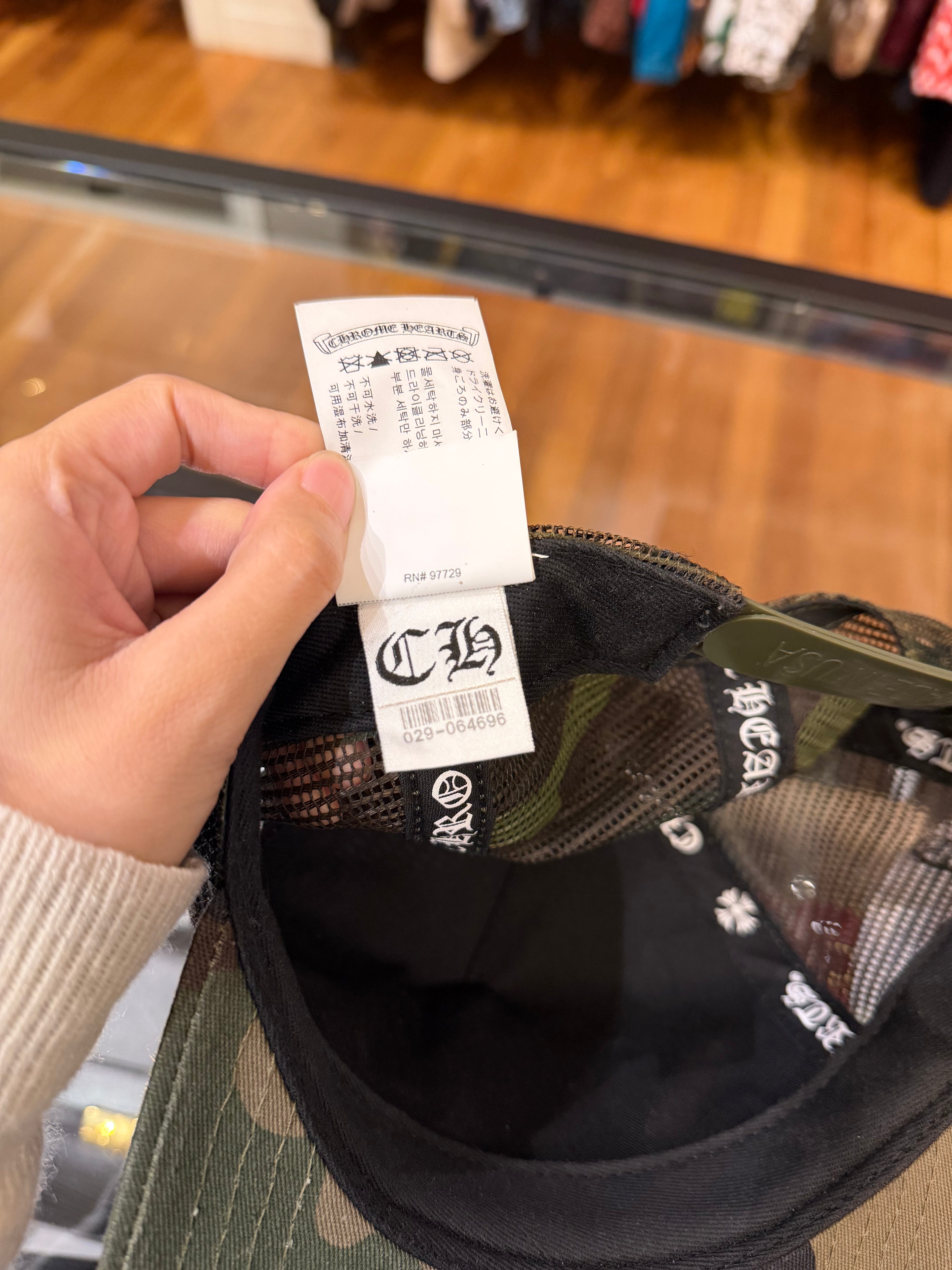 Chrome Hearts CH Hollywood Trucker Hat