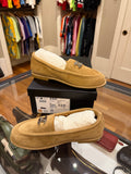 Chanel Suede Calfskin CC Loafers