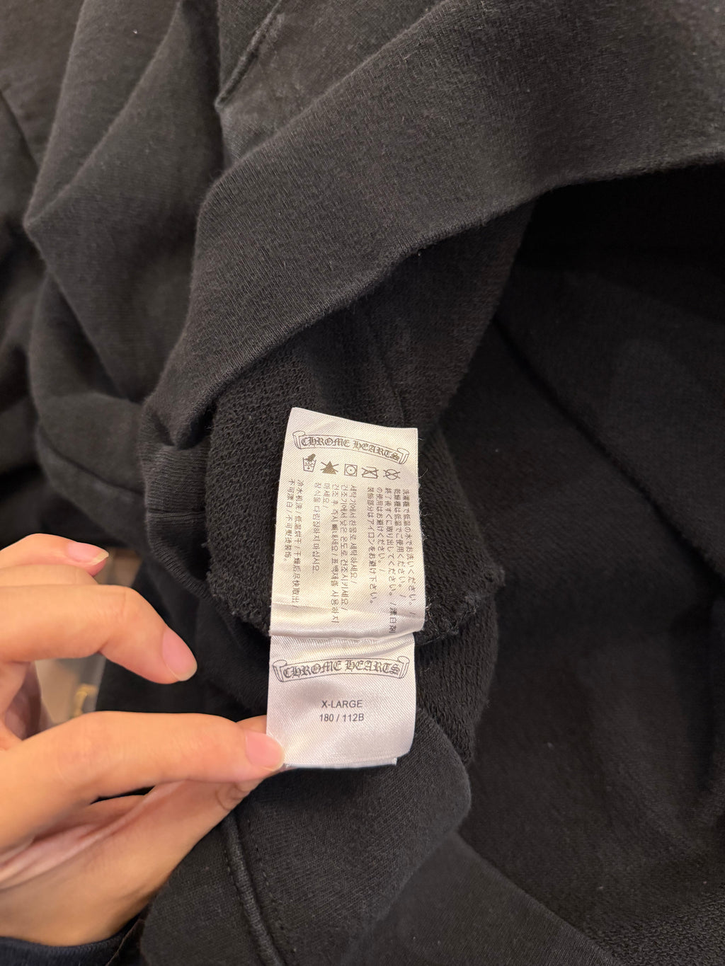Chrome Hearts Matty Boy
"Stay Fast" Hoodie - Black