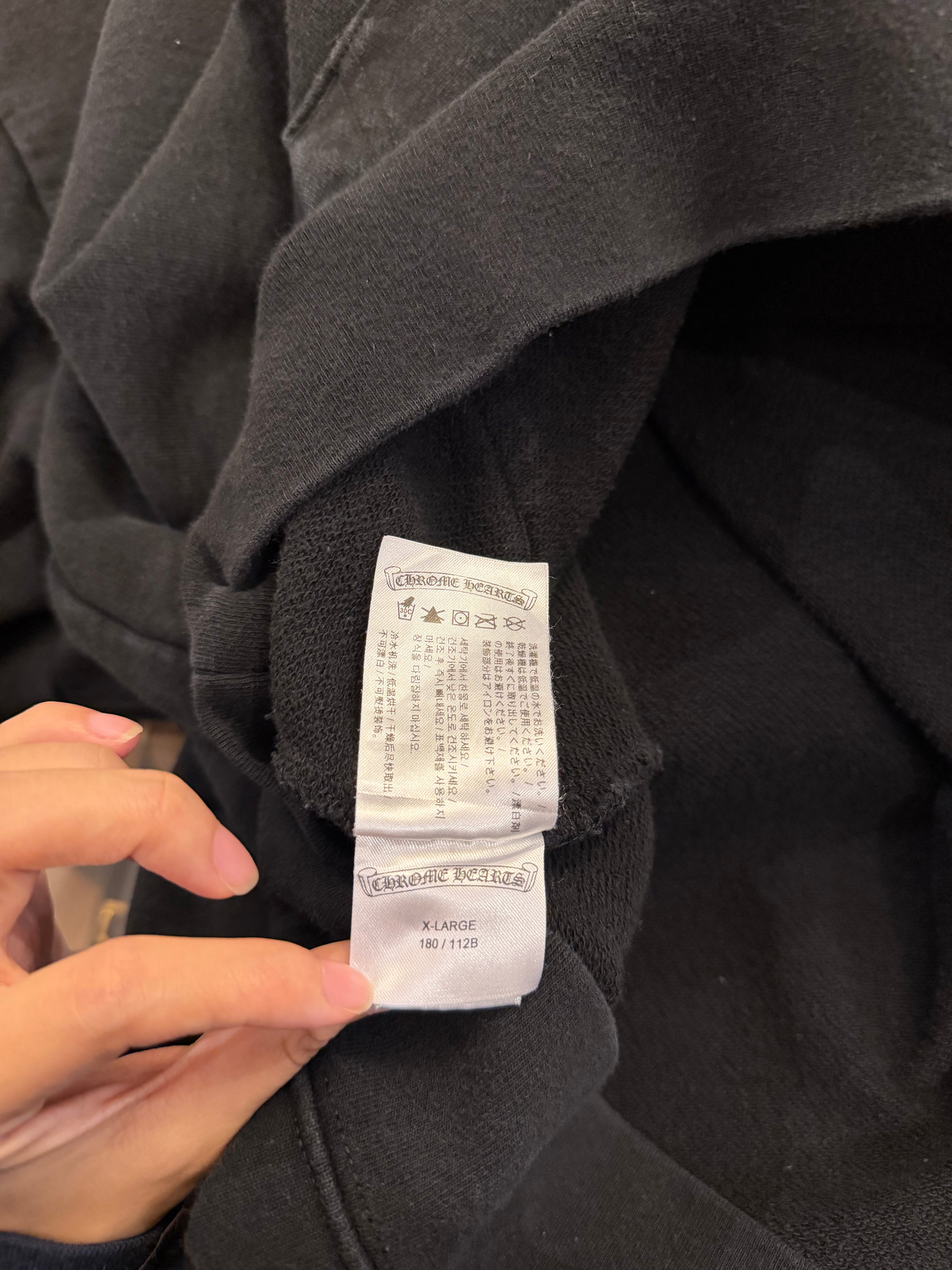 Chrome Hearts Matty Boy
"Stay Fast" Hoodie - Black